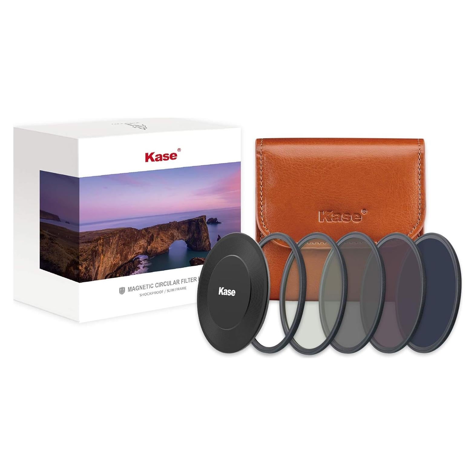 Filtro de Vidrio Óptico Templado Kase Wolverine 67mm ND Kit II