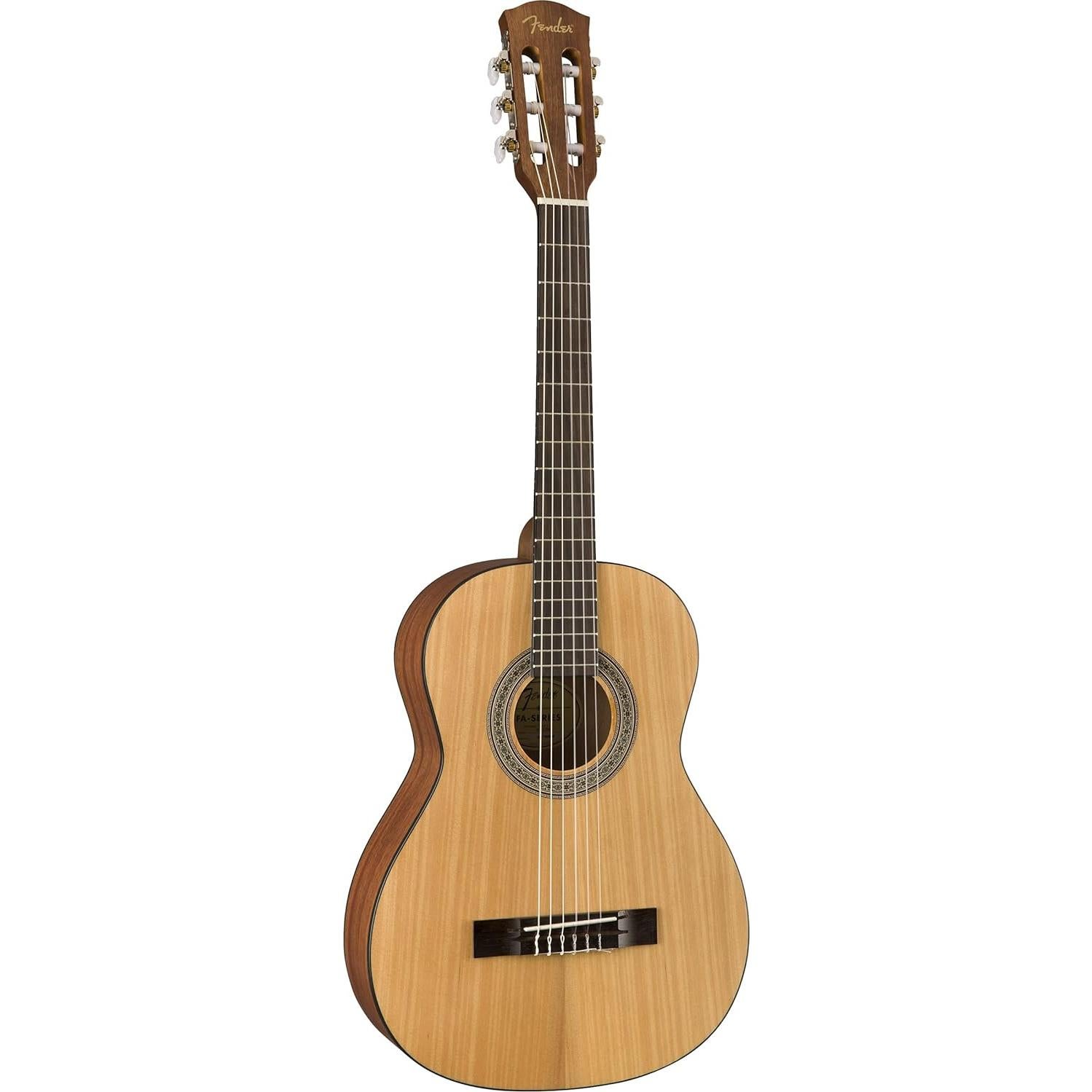 Guitarra acústica Fender FA-15N 3/4 cuerdas de nailon con funda