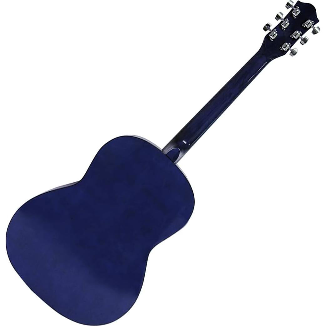 Guitarra Acústica RockJam W-101 Completo Azul con Accesorios