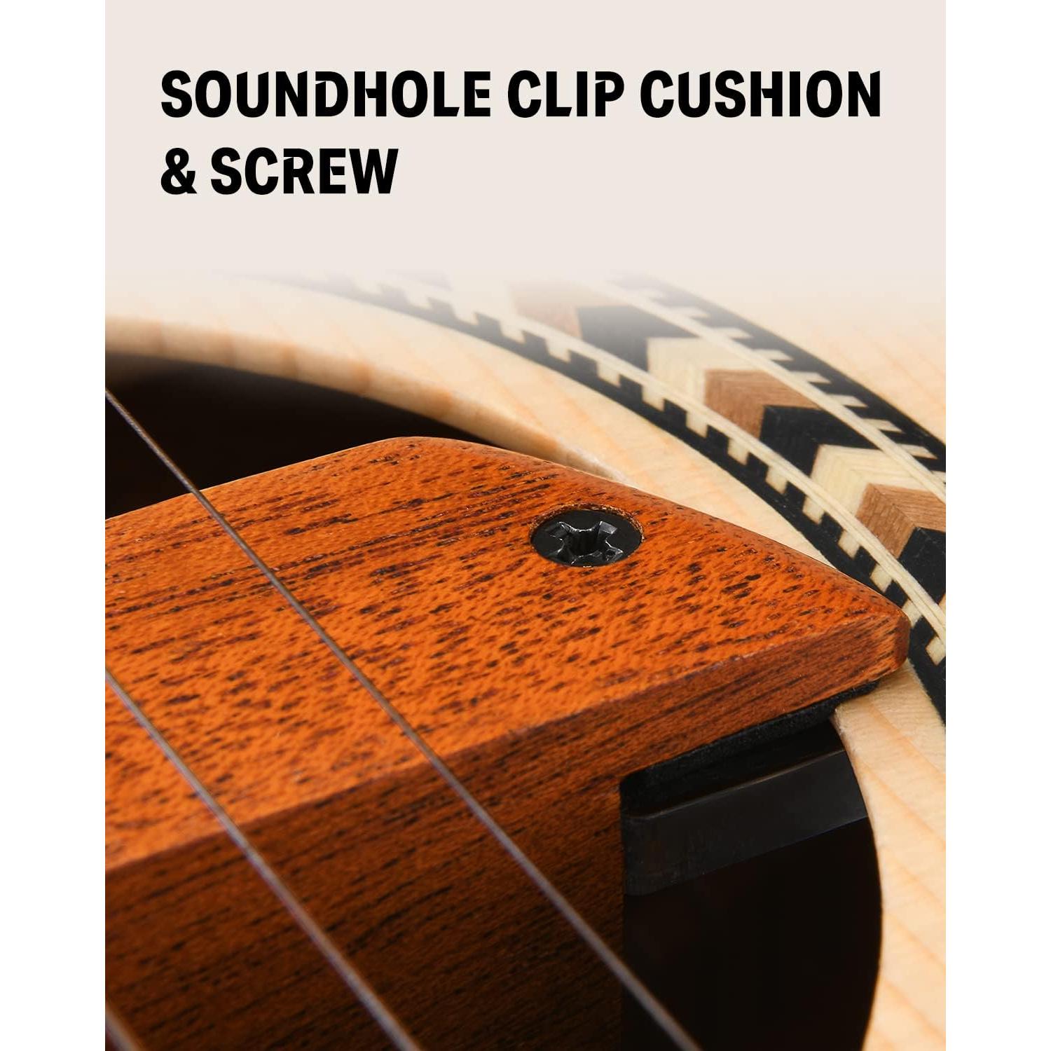 Pickup de guitarra acústica Donner DSS-6, pasivo humbucker