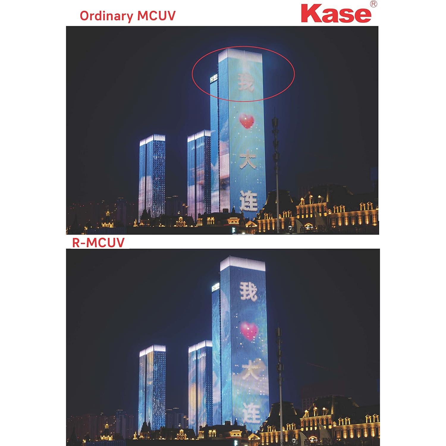 Filtro R-MCUV Magnético Kase 77mm Antigolpes Vidrio Óptico