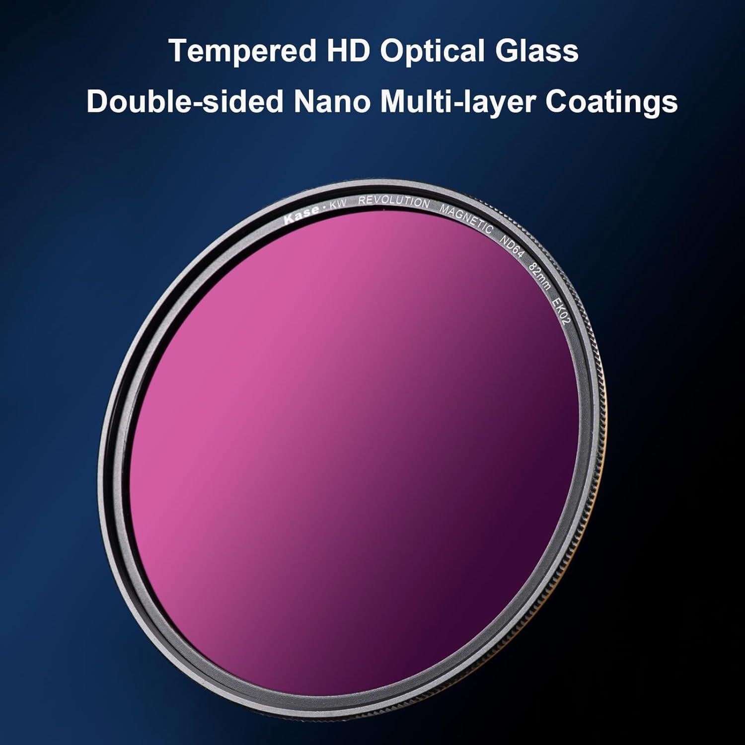 Filtro ND64 magnético Kase 112mm para Nikon Z 14-24mm