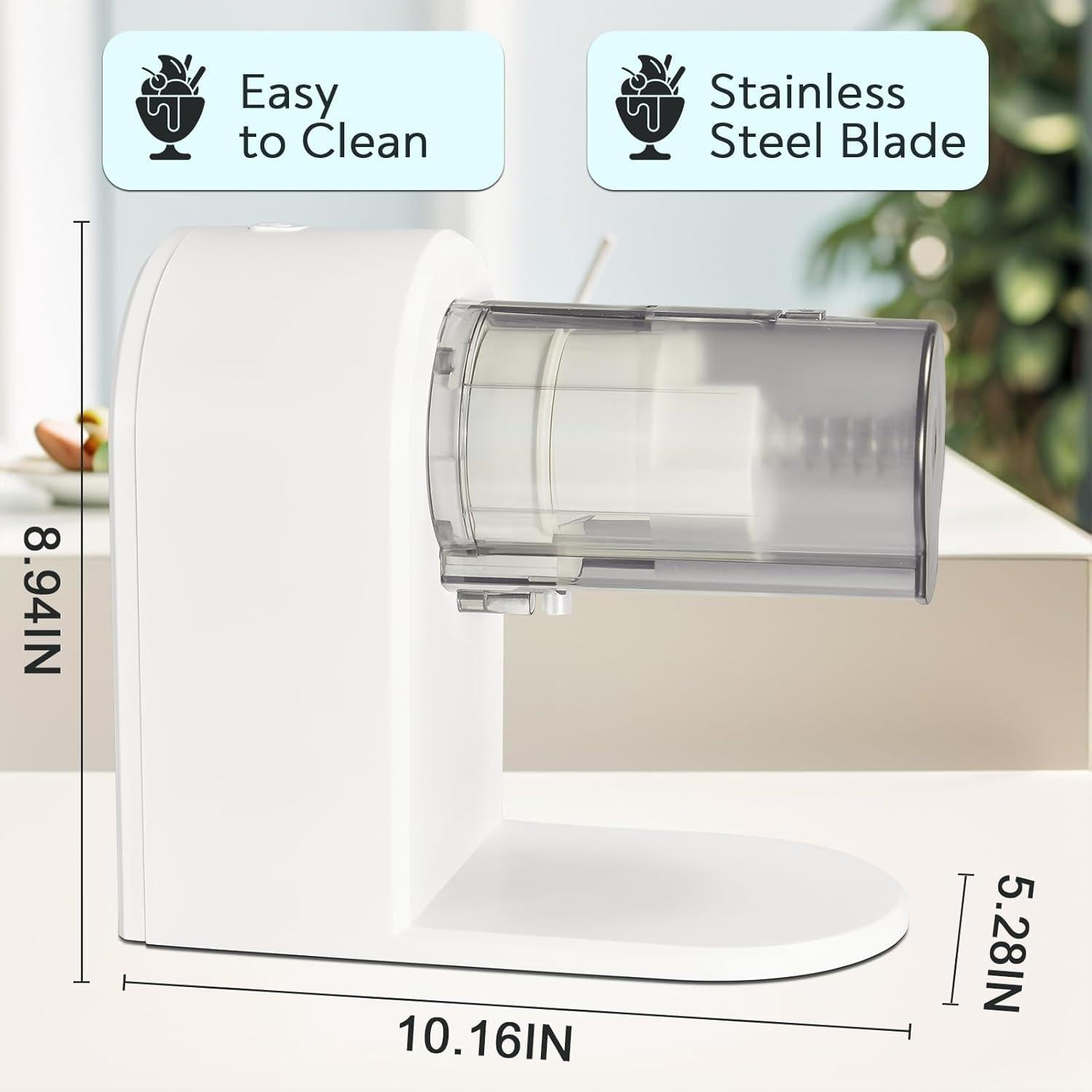 Máquina de Hielo Raspado Eléctrica Mokero VC10X con 2 Moldes