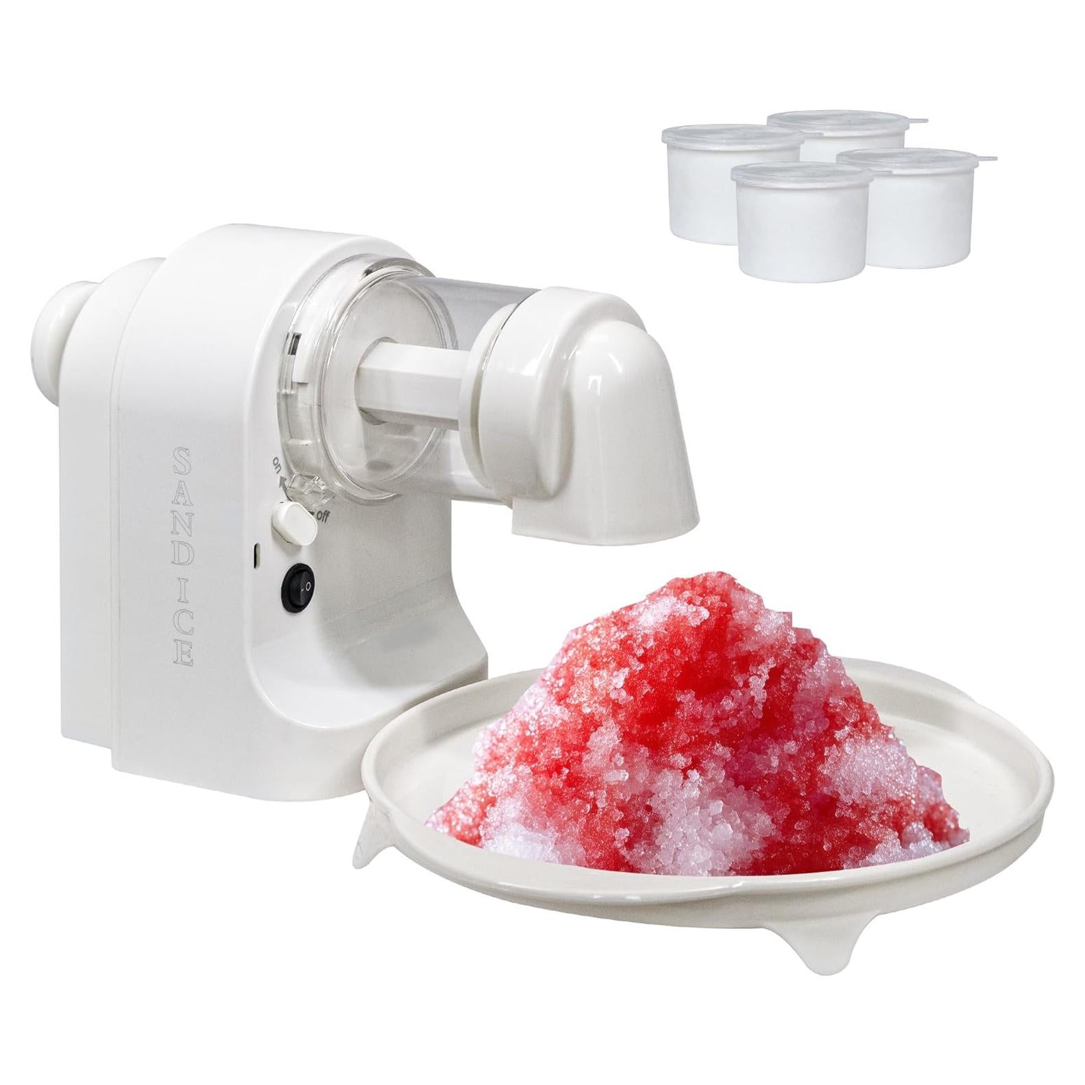 Máquina de Conos de Nieve Pratello IM0001 Eléctrica Portátil