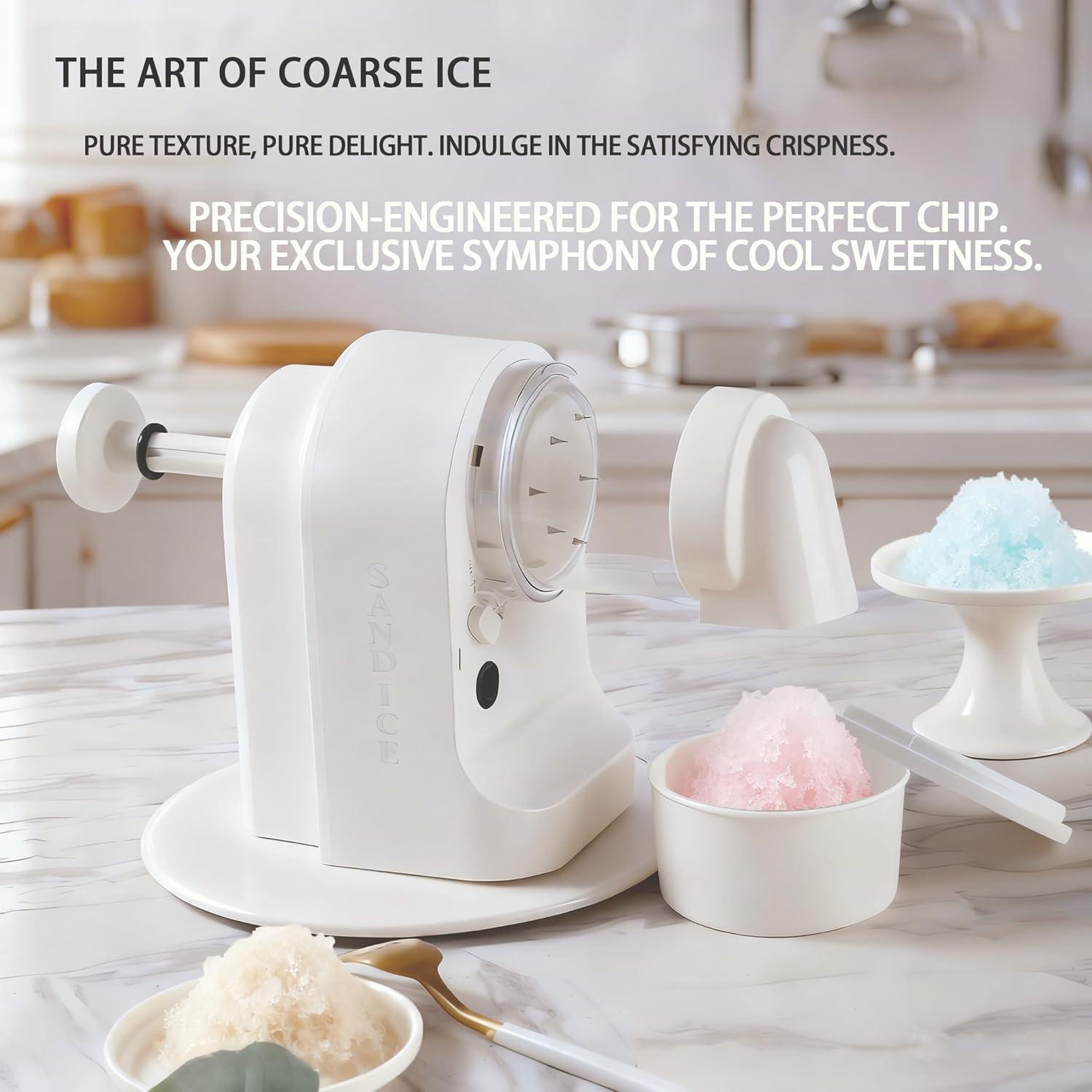 Máquina de Conos de Nieve Pratello IM0001 Eléctrica Portátil