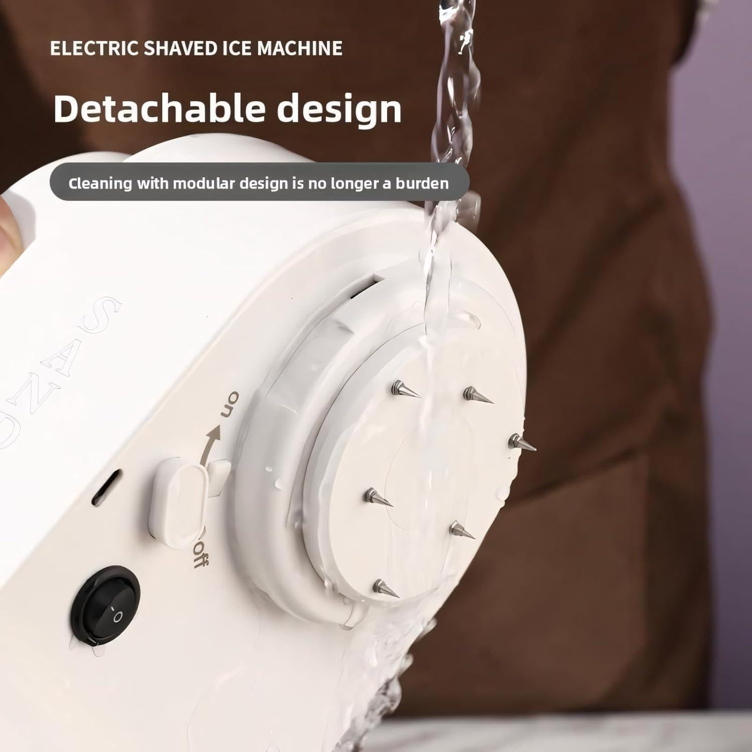 Máquina de Conos de Nieve Pratello IM0001 Eléctrica Portátil