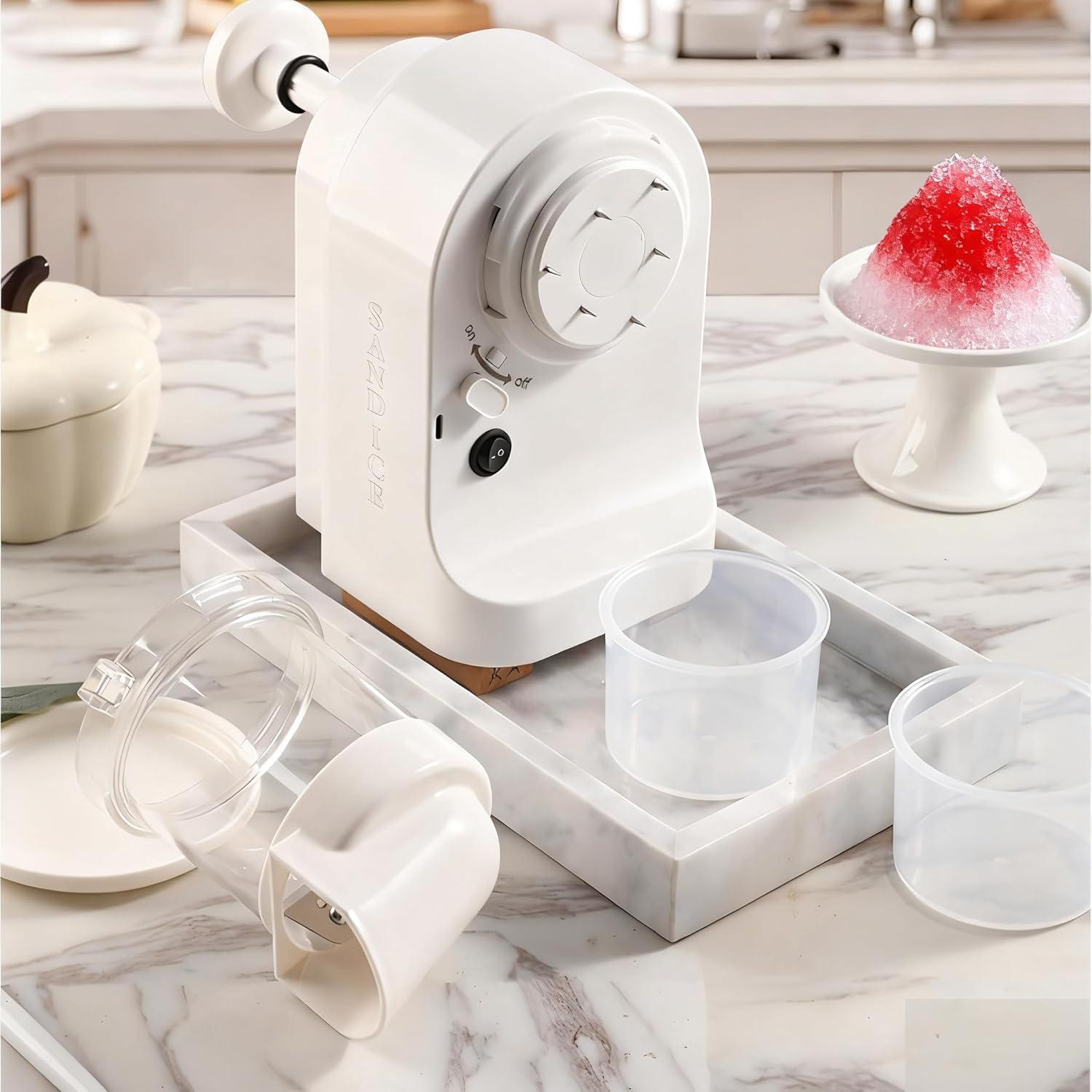 Máquina de Conos de Nieve Pratello IM0001 Eléctrica Portátil