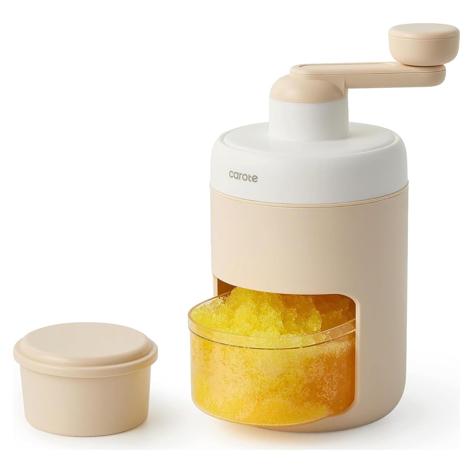 Máquina de Hielo Raspado Manual CAROTE A13138 - Portátil y Ligera