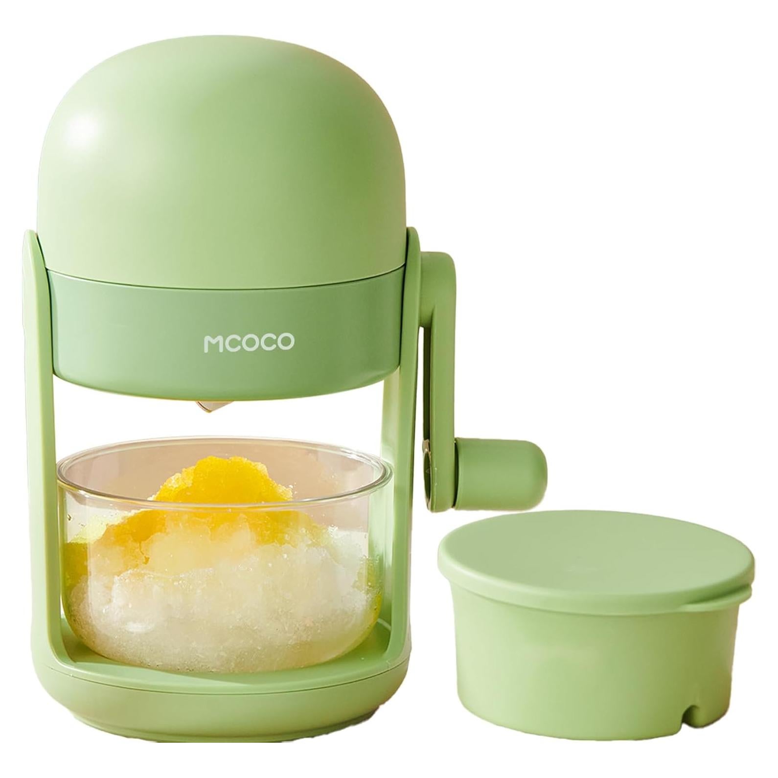 Trituradora de Hielo MCOCO Verde 0.75 kg con Tazón y Molde