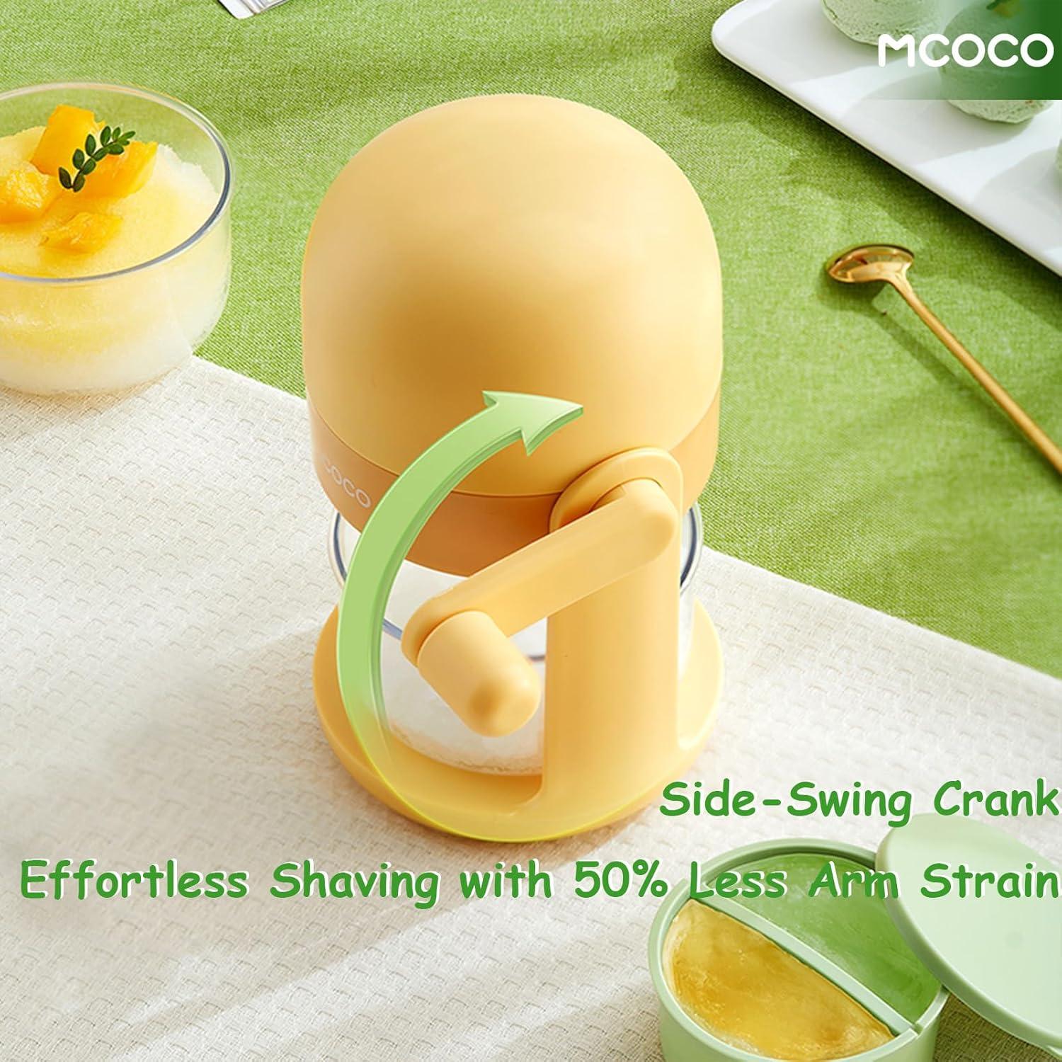 Trituradora de Hielo MCOCO Verde 0.75 kg con Tazón y Molde