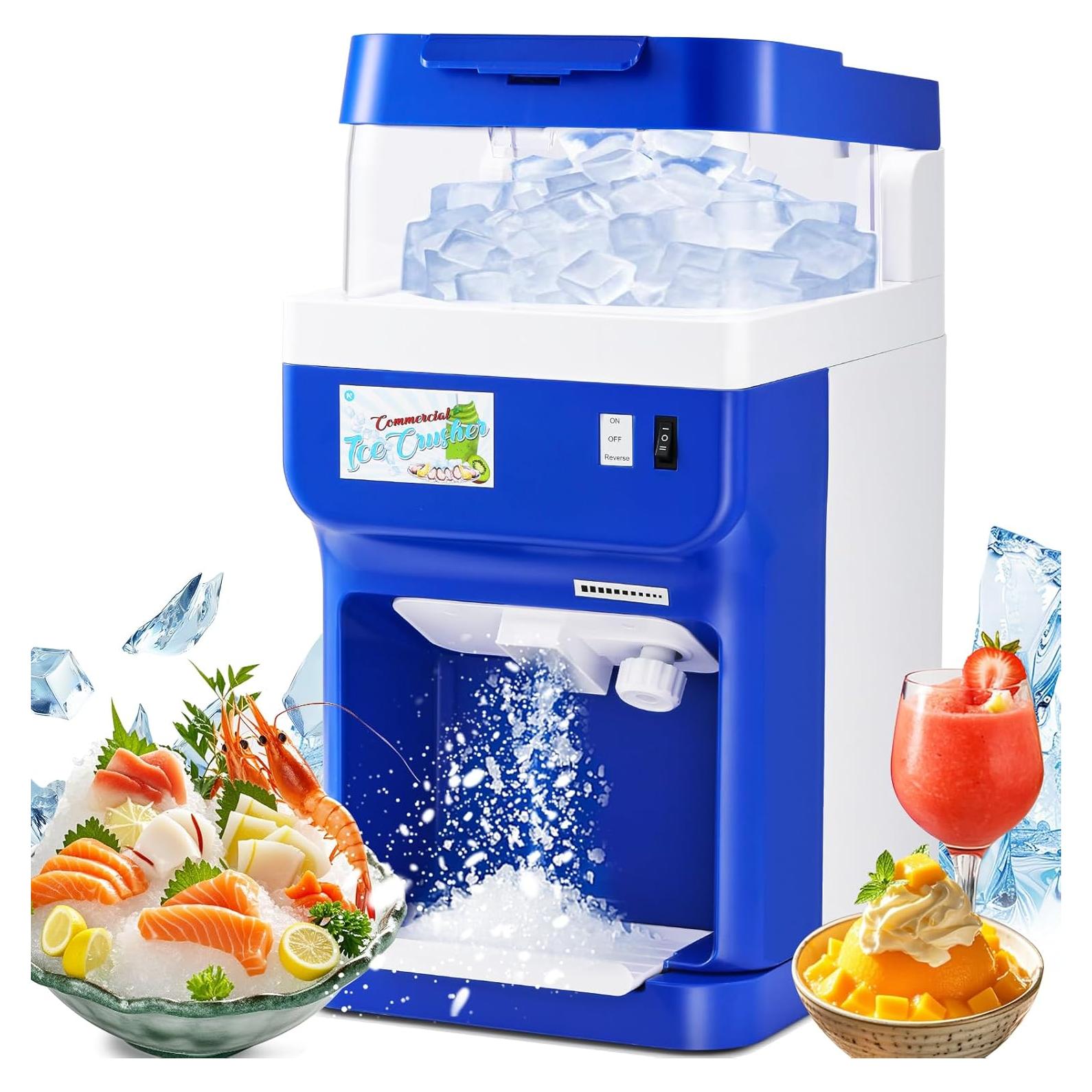 Trituradora de Hielo Eléctrica NEWTRY 8L 250W Ajustable