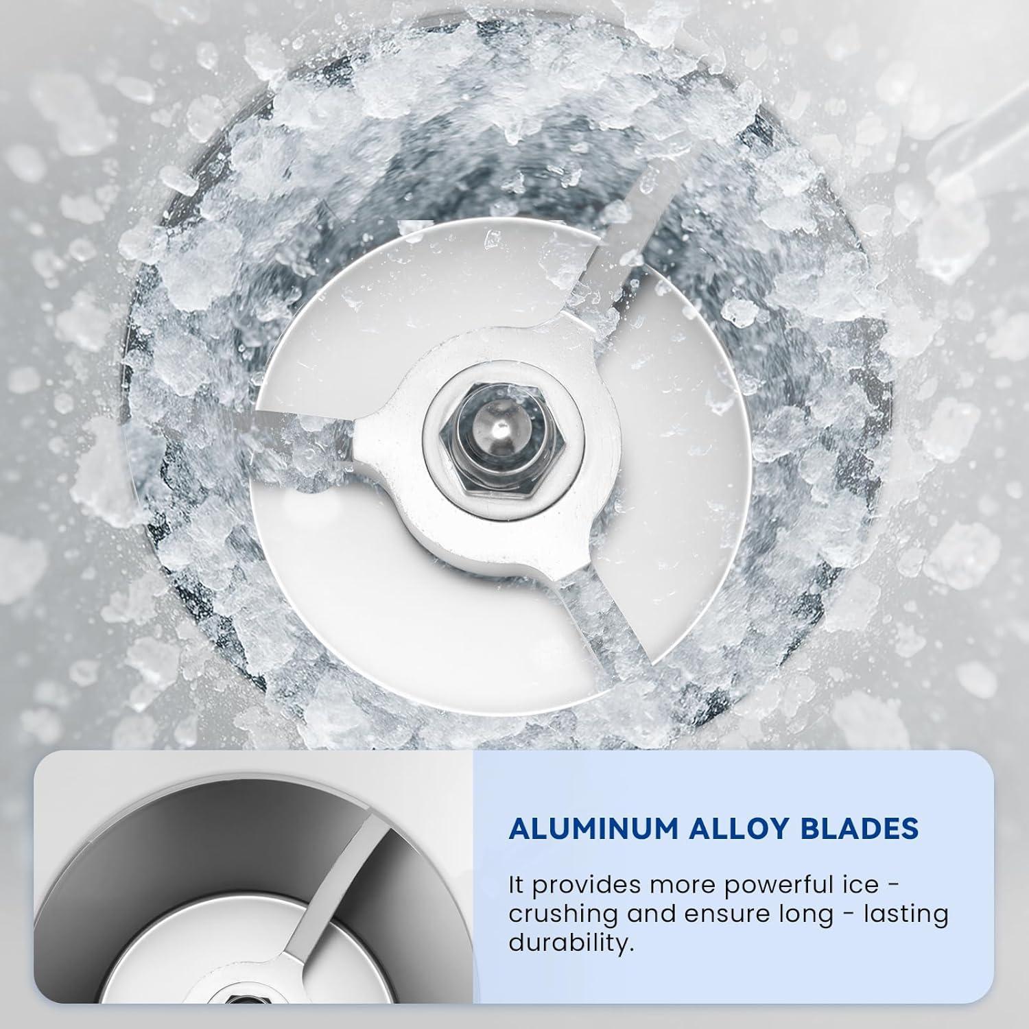 Trituradora de Hielo Eléctrica NEWTRY 8L 250W Ajustable