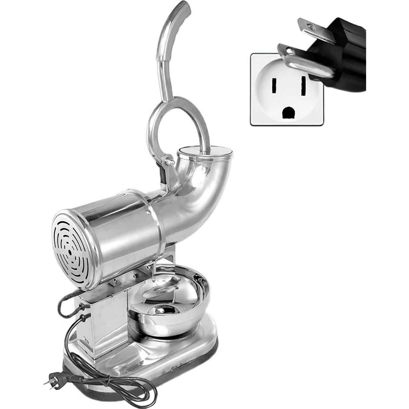 Máquina de Raspado de Hielo ALDKitchen ALD-X10 199.58 kg/h Acero Inoxidable