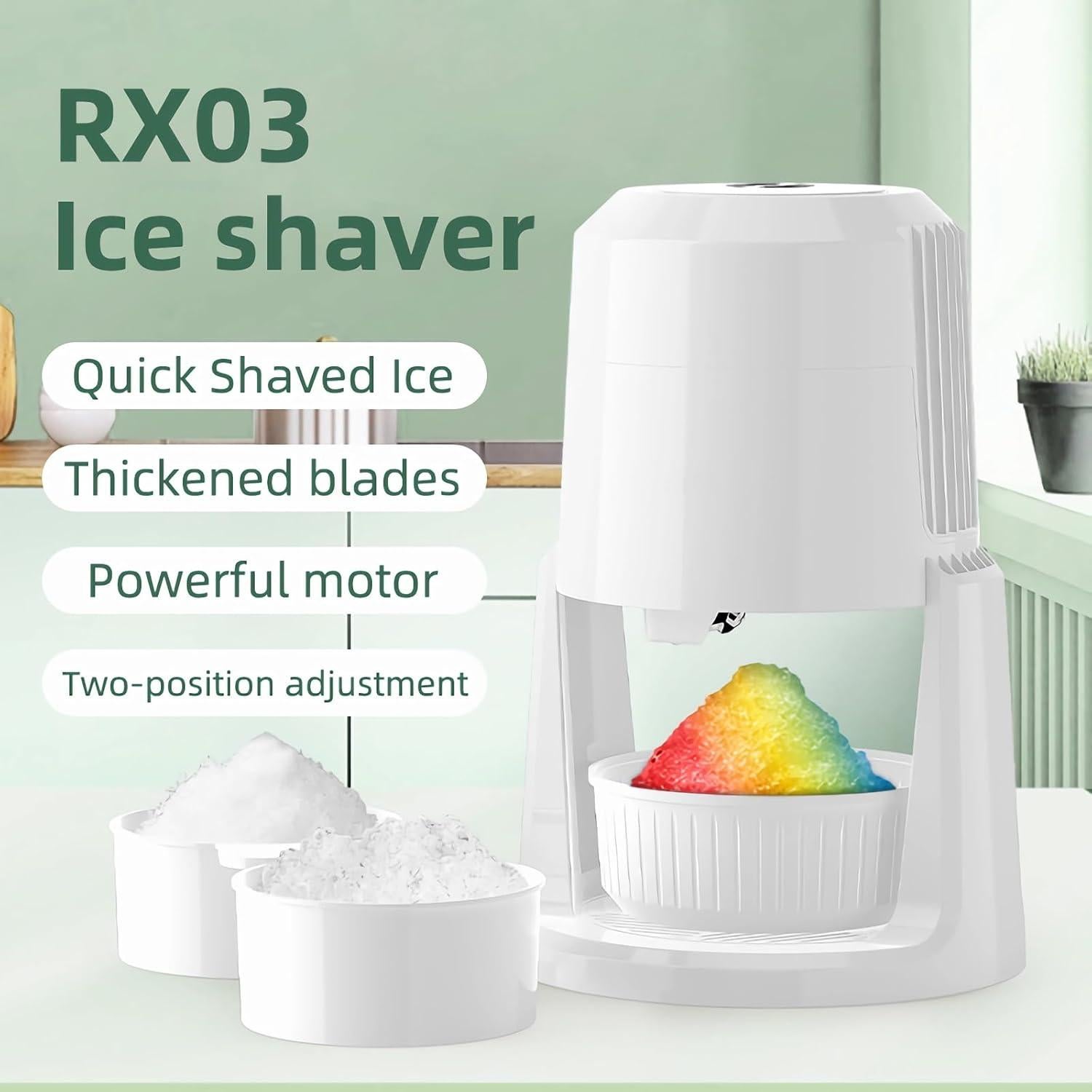 Máquina de Hielo Raspado HPPZITONG - Portátil, 1.46 kg, Automática