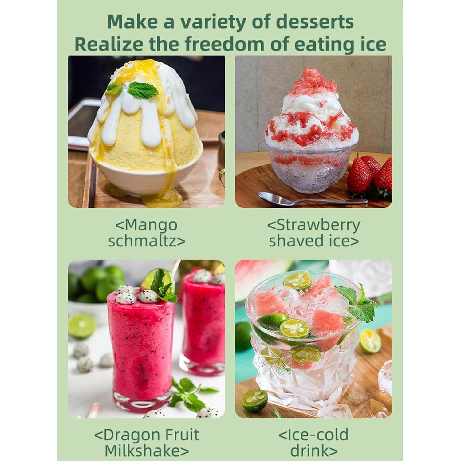 Máquina de Hielo Raspado HPPZITONG - Portátil, 1.46 kg, Automática