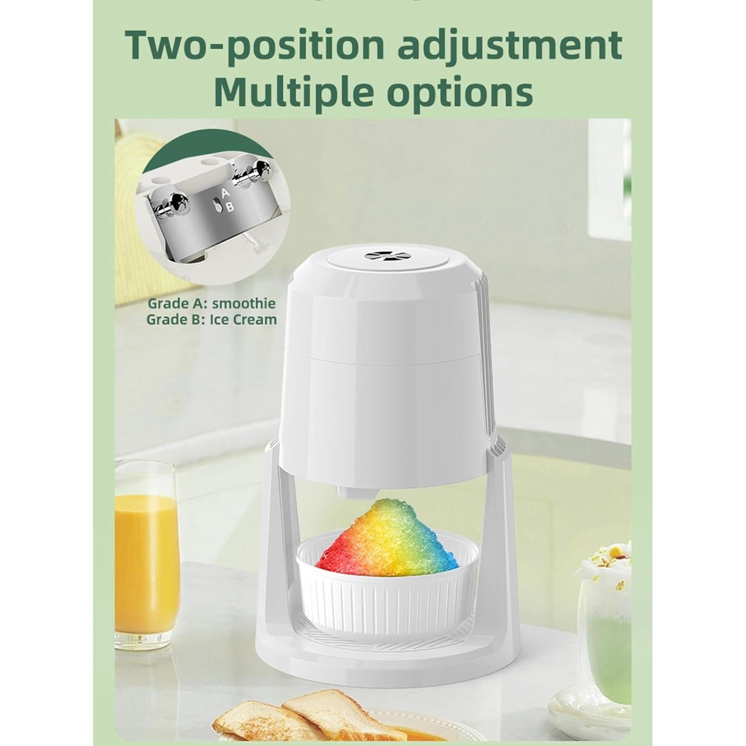 Máquina de Hielo Raspado HPPZITONG - Portátil, 1.46 kg, Automática