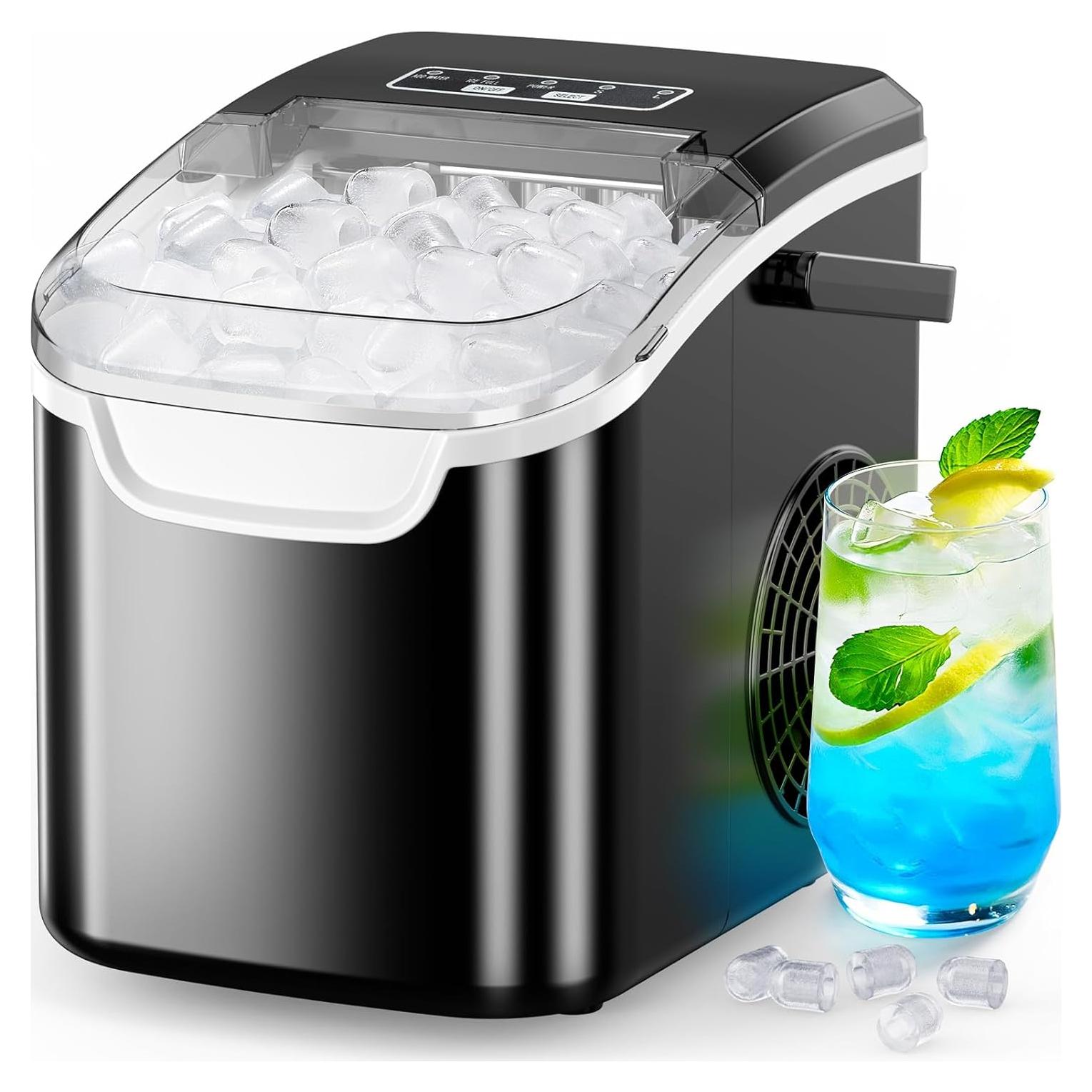 Fabricador de Hielo COWSAR HZB-12, 12.02 kg/24h, Portátil