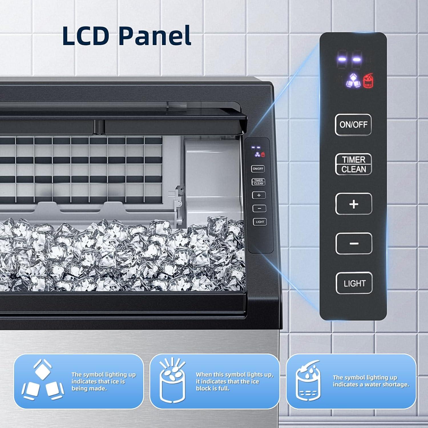 Máquina de Hielo Comercial Antarctic Star 36Kg/24H Autolimpiante