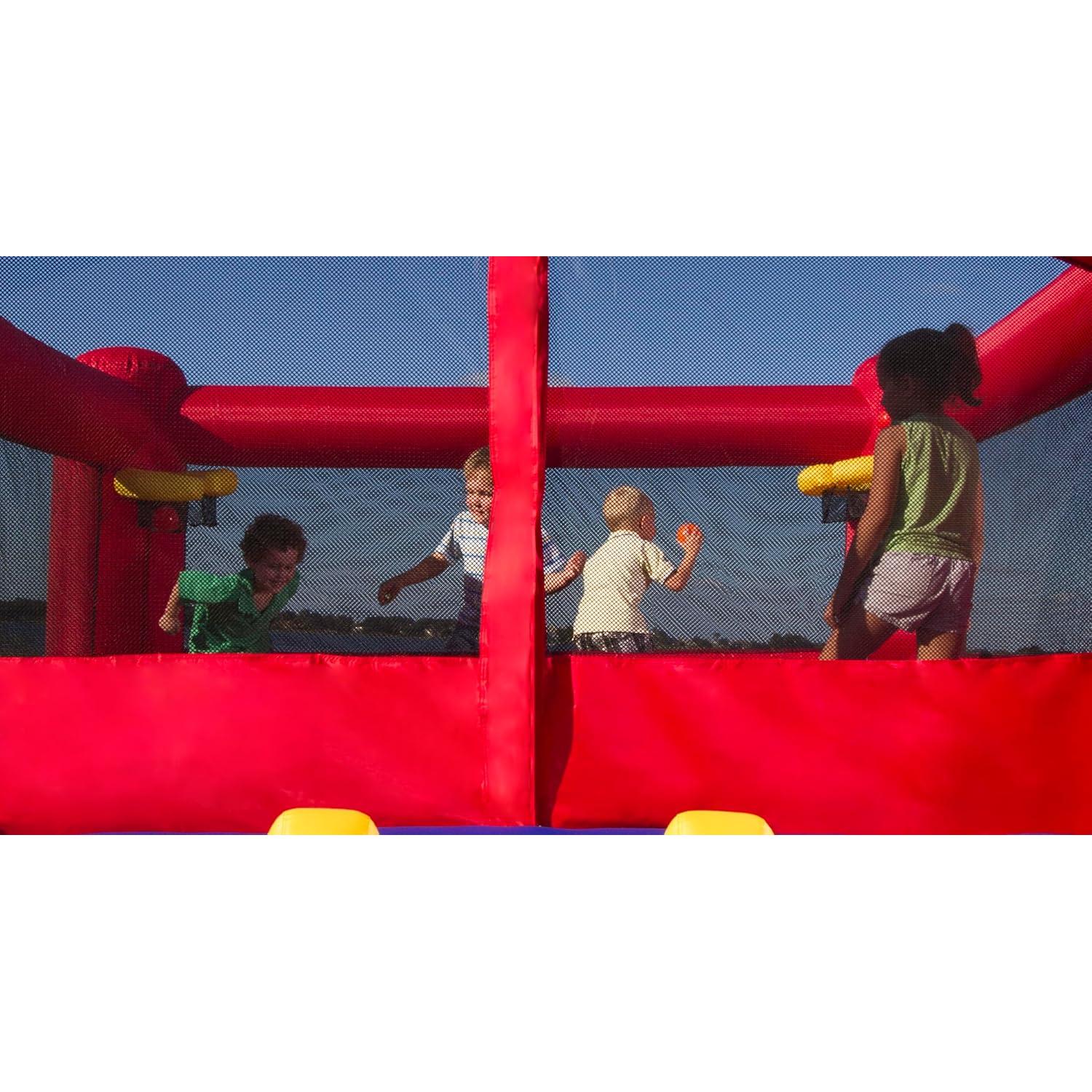 Casa Inflable Doble Juego Blast Zone - 4.57x3.66m - 6 Niños