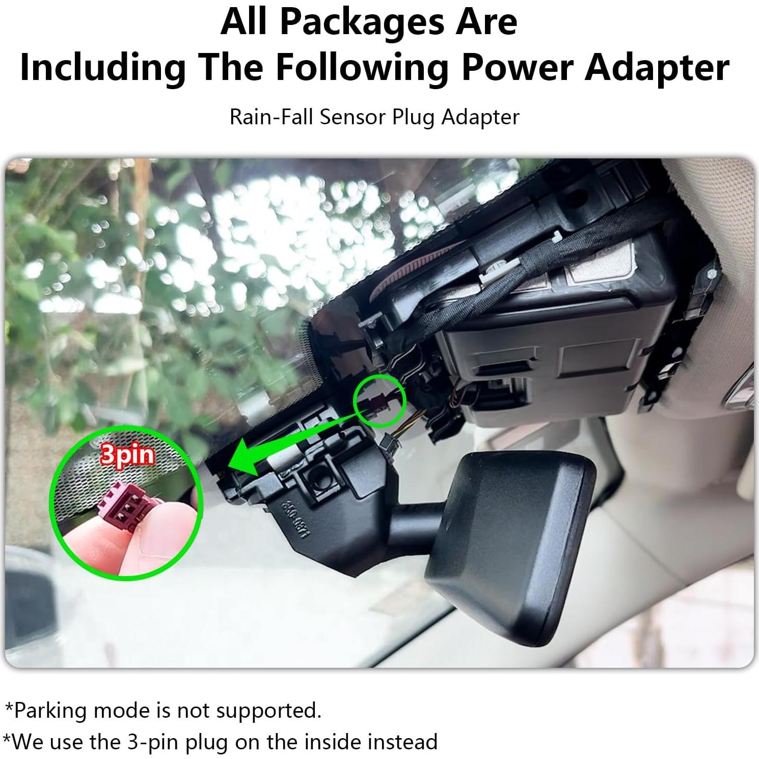 Cámara Dash 4K Mangoal para BMW X5 Gen4 G05 F95 2019-2023