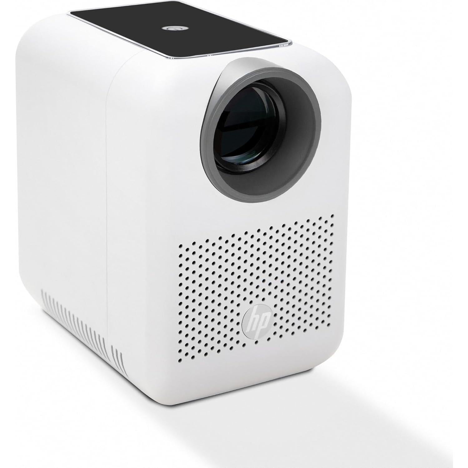 Proyector HP CC180 Portátil HD 720P con Roku y Pantalla 84"