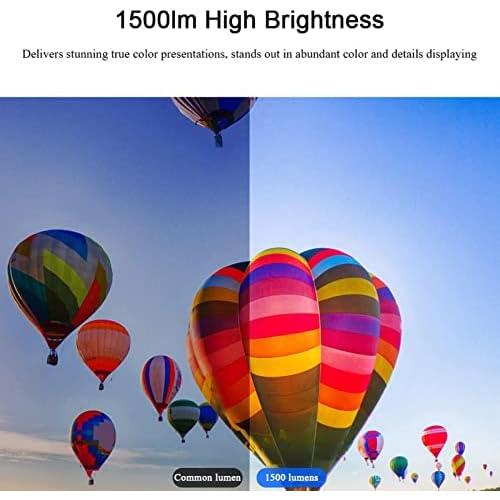 Proyector LED Mini Cuifati 1080P HD Portátil para Cine en Casa