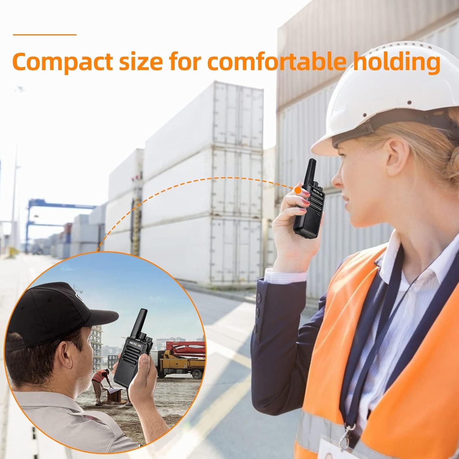 Walkie Talkies Retevis RT68 Recargables FRS 2 Paquete