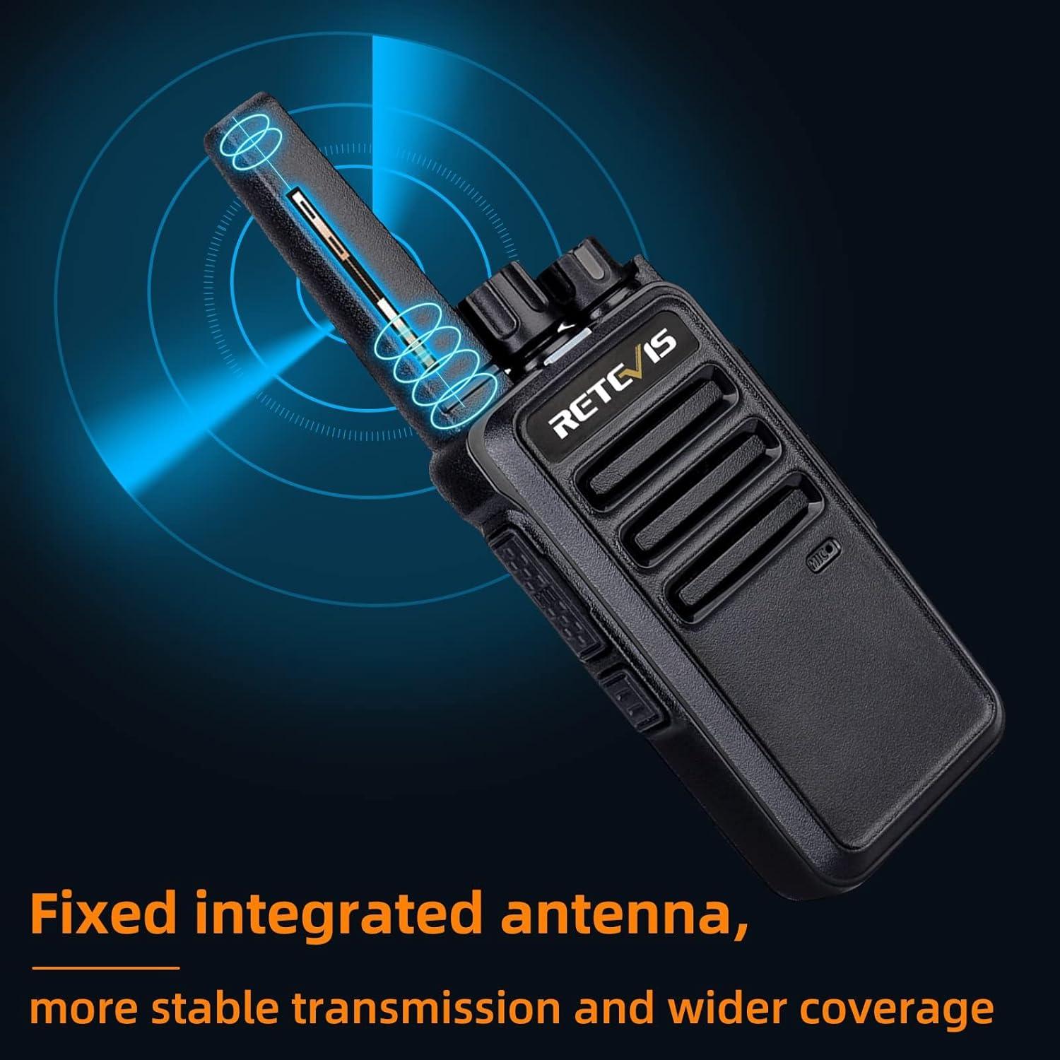 Walkie Talkies Retevis RT68 Recargables FRS 2 Paquete