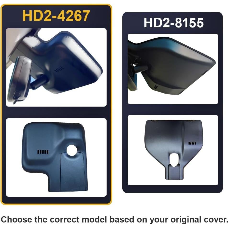 Cámara de Salpicadero FITCAMX HD2-4267 4K/1080P para Chevy Bolt