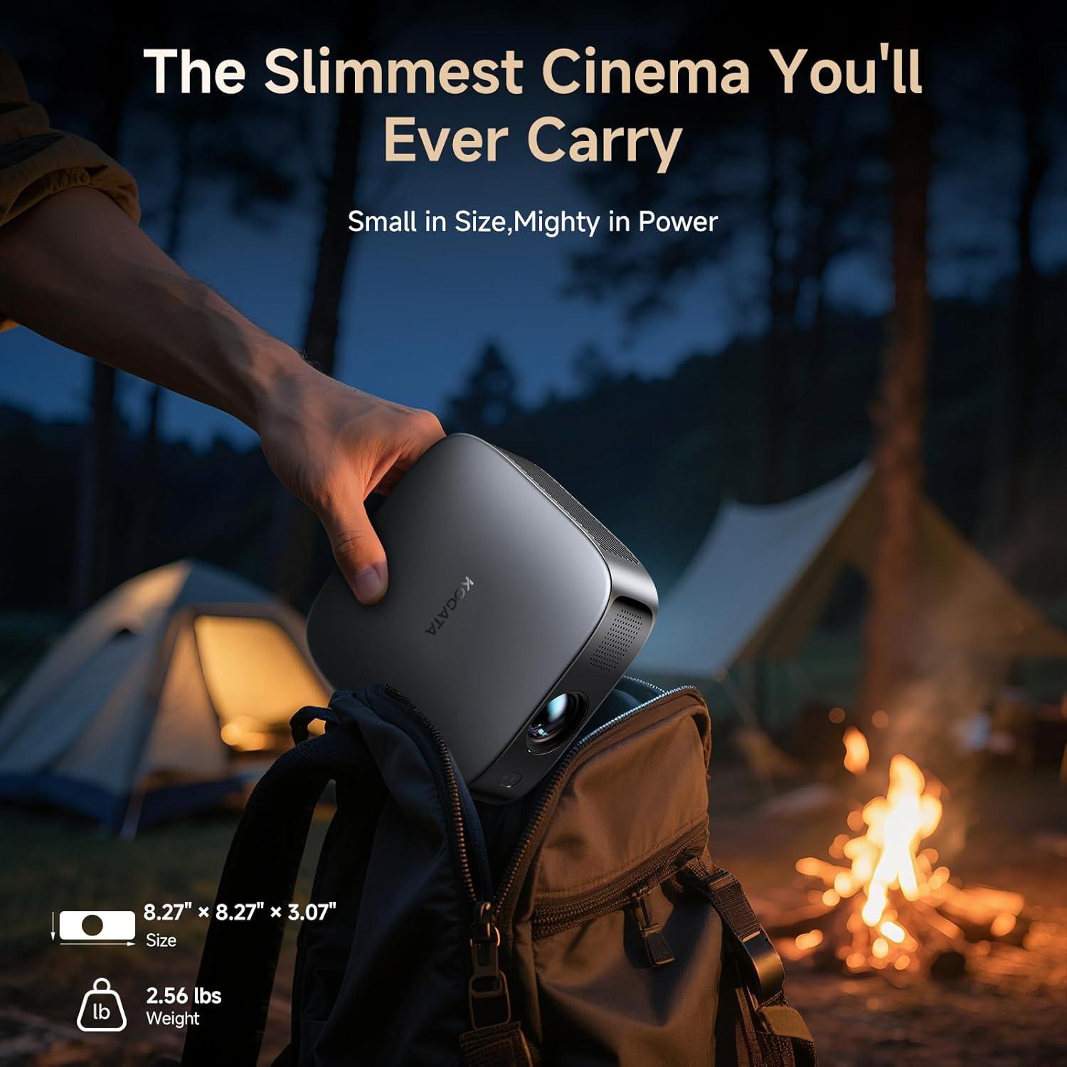 Proyector Kogata GC355 4K Corta Distancia WiFi Bluetooth 1200ANSI