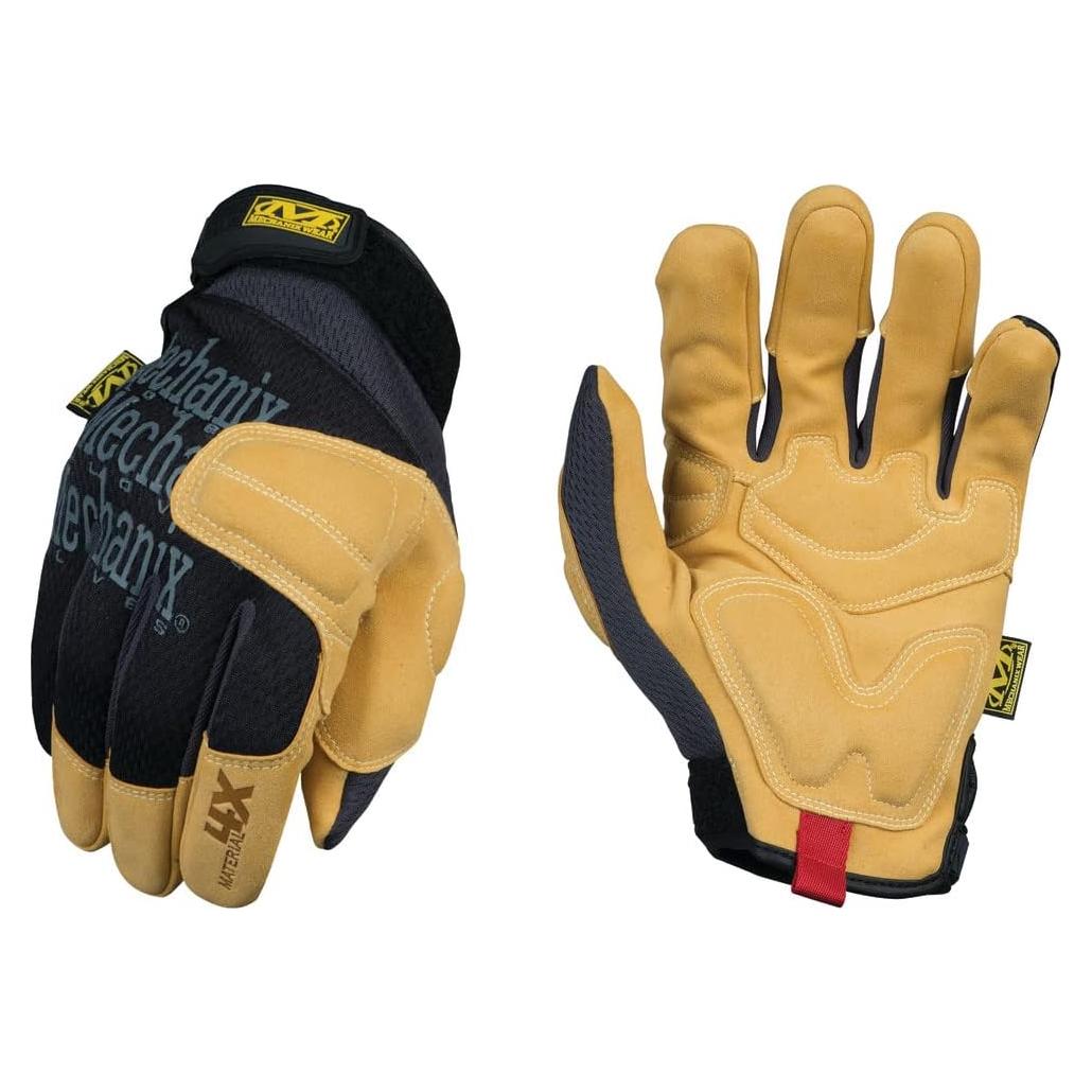 Guantes de Trabajo Mechanix Wear Material4X Grande Marrón/Negro