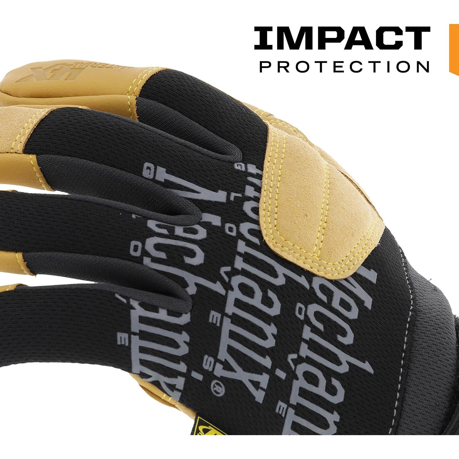 Guantes de Trabajo Mechanix Wear Material4X Grande Marrón/Negro