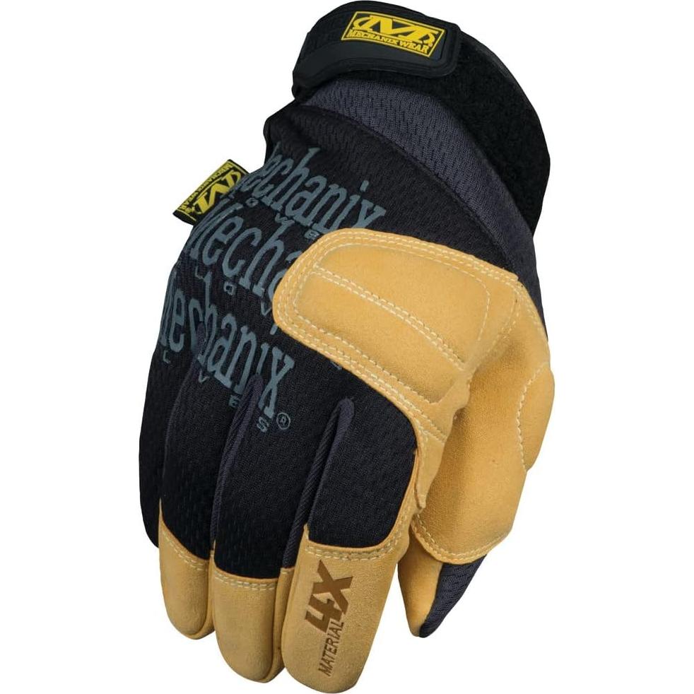 Guantes de Trabajo Mechanix Wear Material4X Grande Marrón/Negro