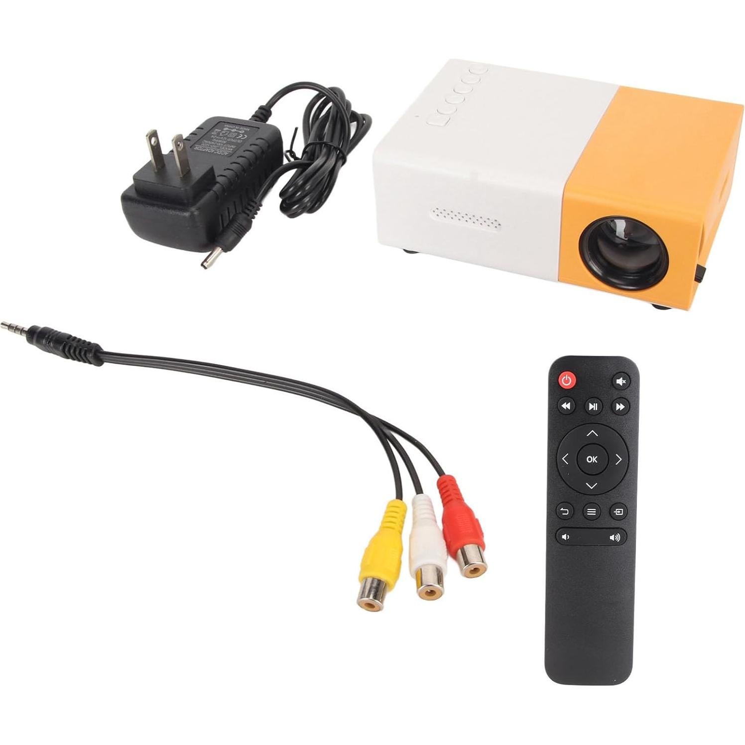 Proyector Mini Tangxi 1080P Portátil HD USB AV VGA