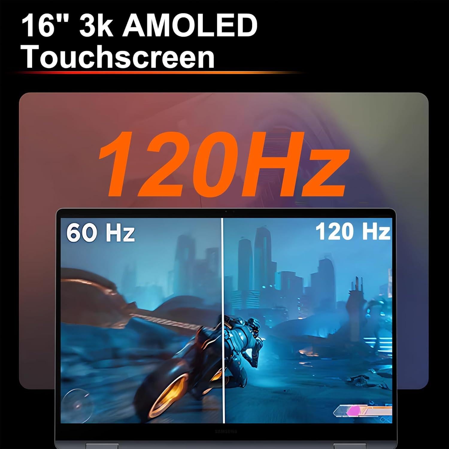Laptop SAMSUNG Galaxy Book4 Pro 360 16" 2880x1800 AMOLED 16GB RAM 4TB SSD