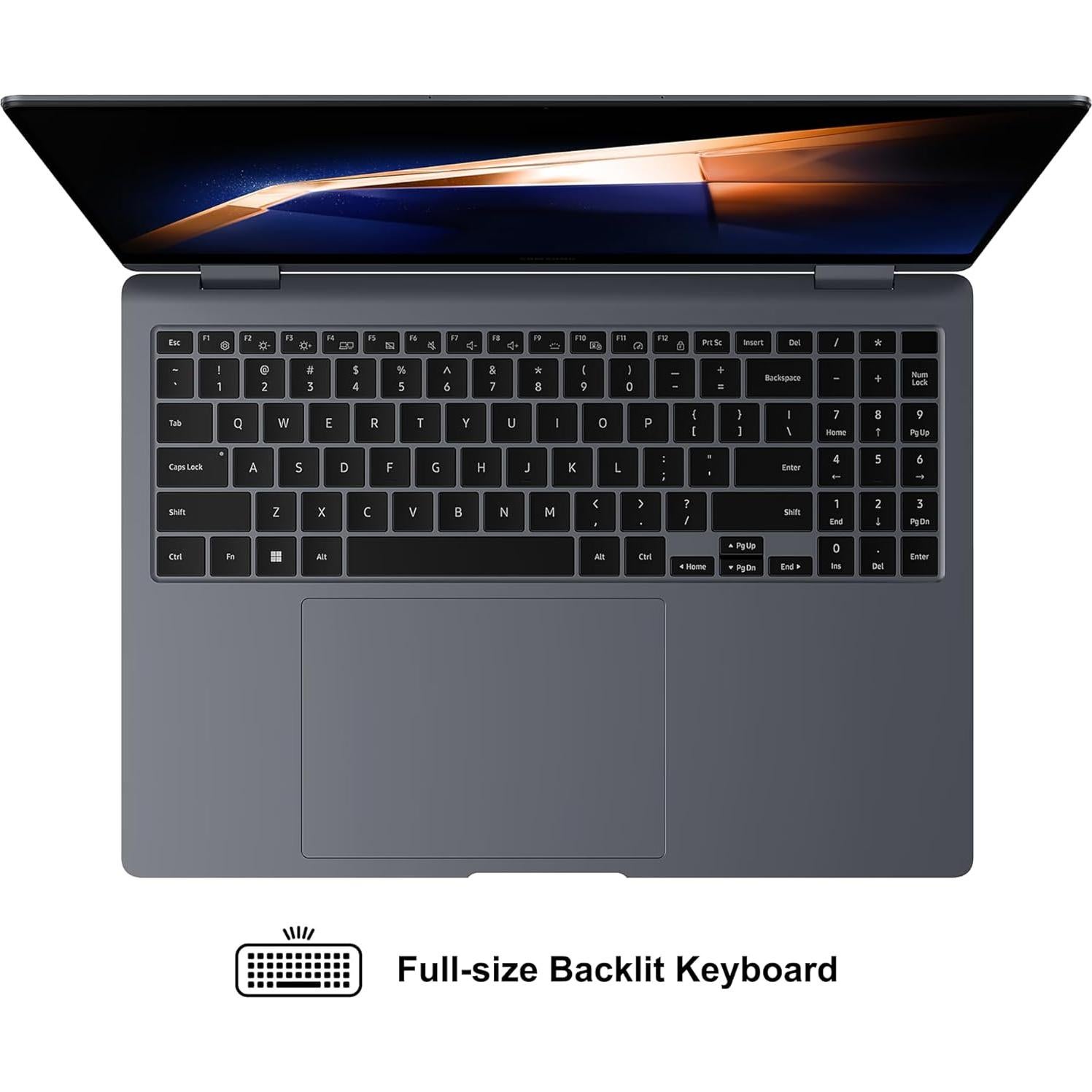 Laptop SAMSUNG Galaxy Book4 Pro 360 16" 2880x1800 AMOLED 16GB RAM 4TB SSD