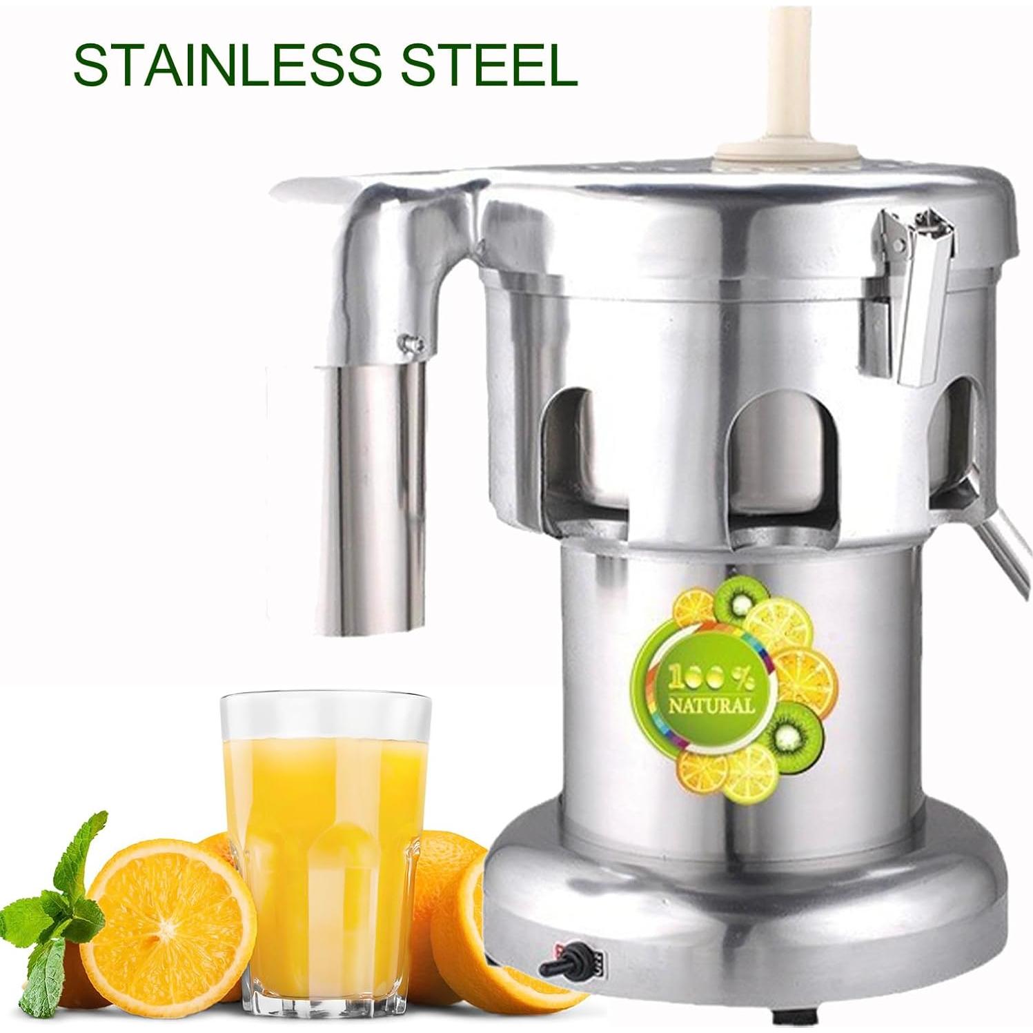 Extractor de Jugo Eléctrico KZU MNJ092 Acero Inoxidable 370W