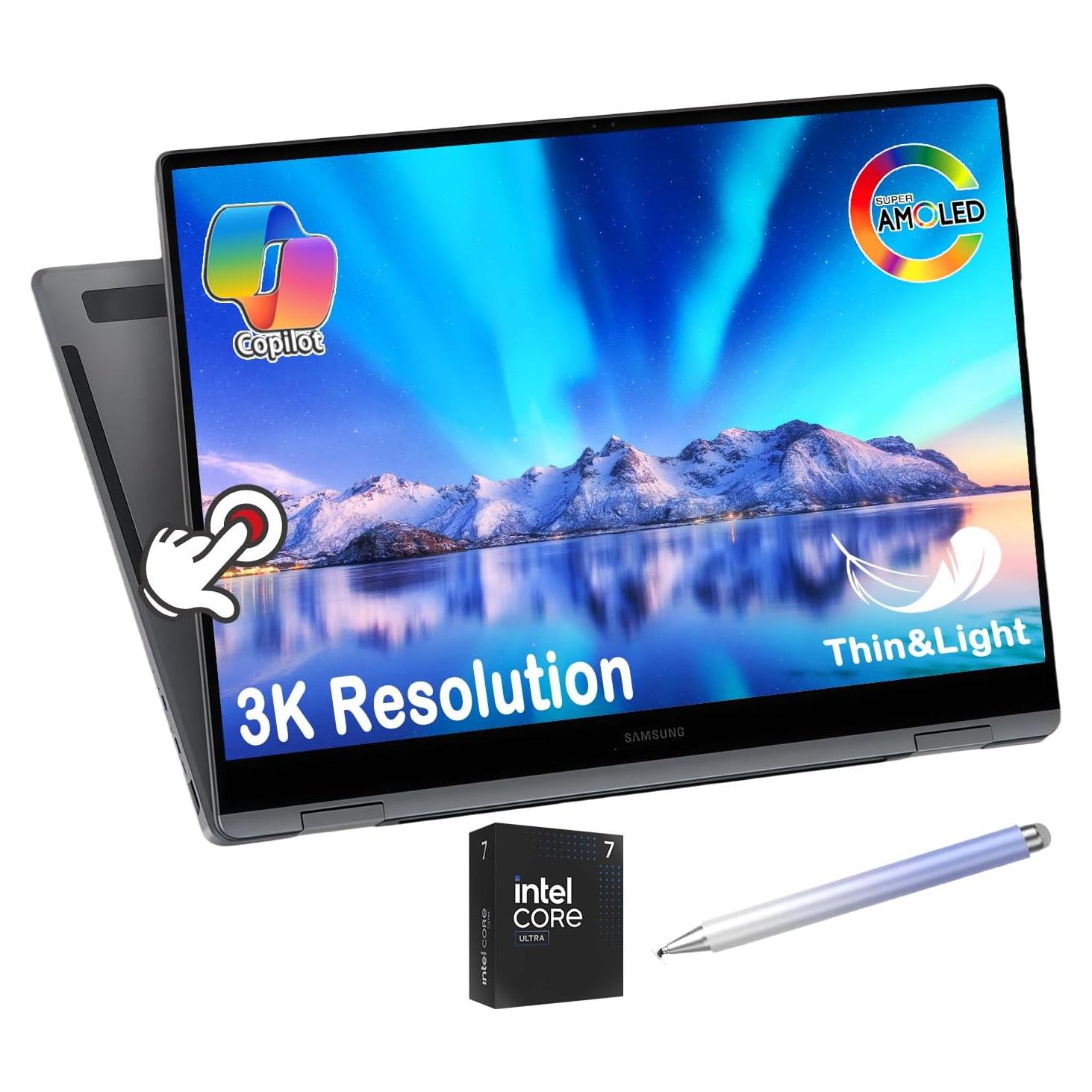 Samsung Galaxy Book4 Pro 360 16" 3K AMOLED 2-en-1 16GB RAM 4TB SSD