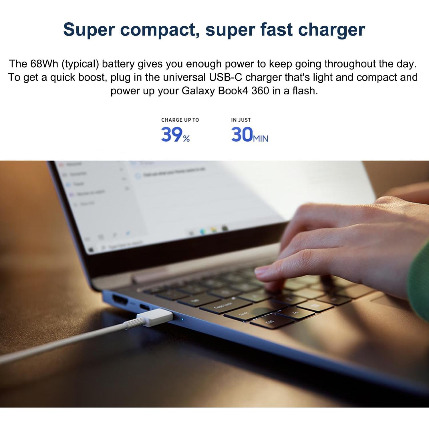 Laptop 2 en 1 Samsung Galaxy Book 4, 15.6" FHD AMOLED, i7