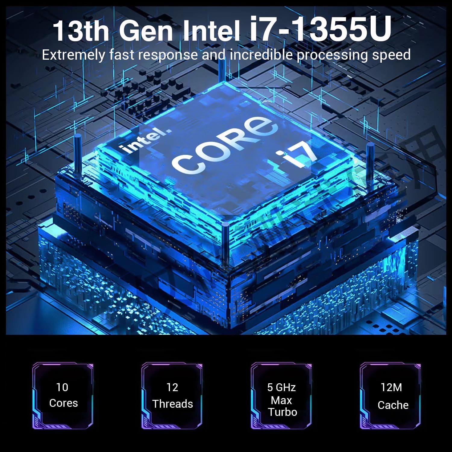 Laptop HP Essential 17.3" Táctil Intel i7 64GB RAM 2TB SSD