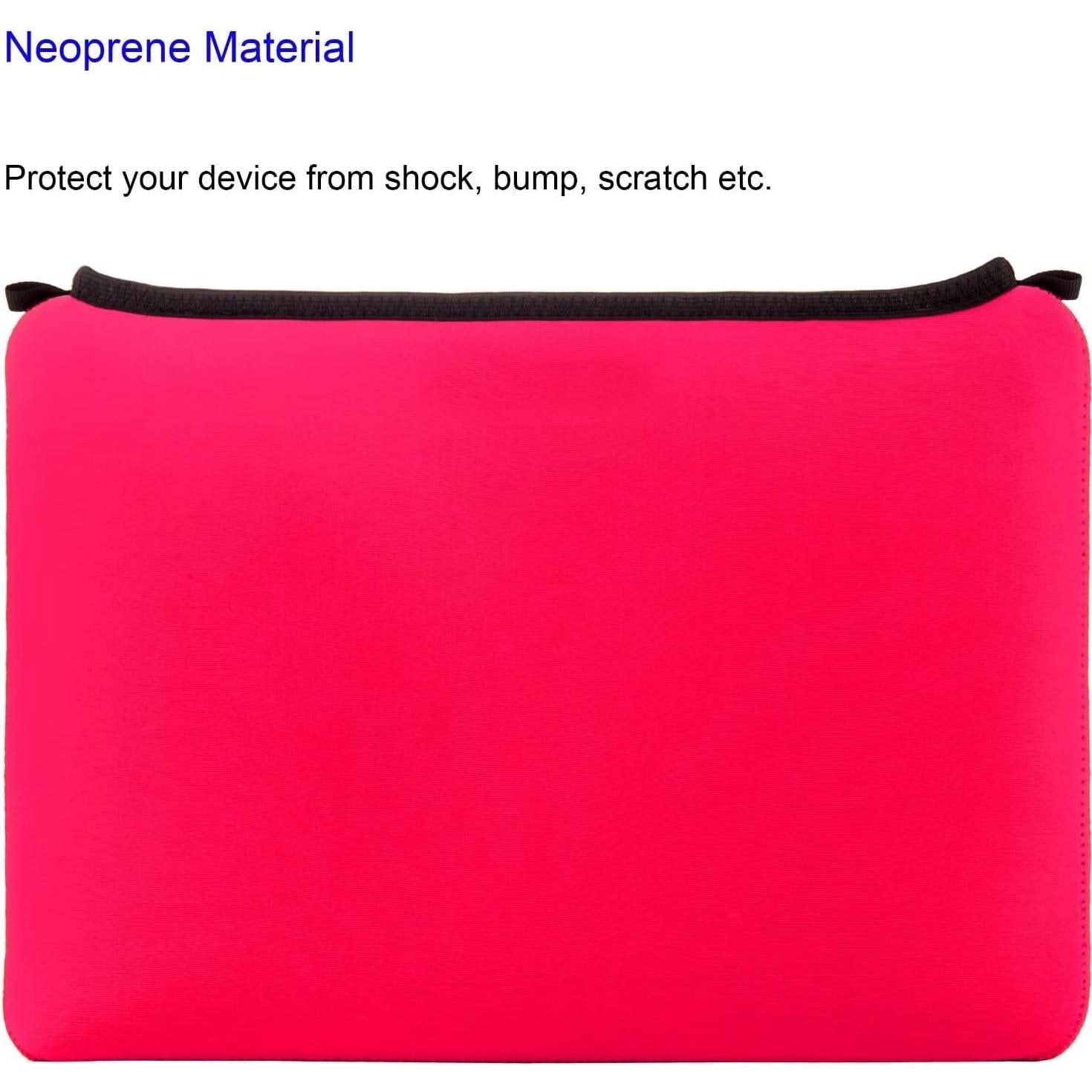 Funda Neopreno Ultra Delgado 14" ECCRIS Magenta - Protección Laptop