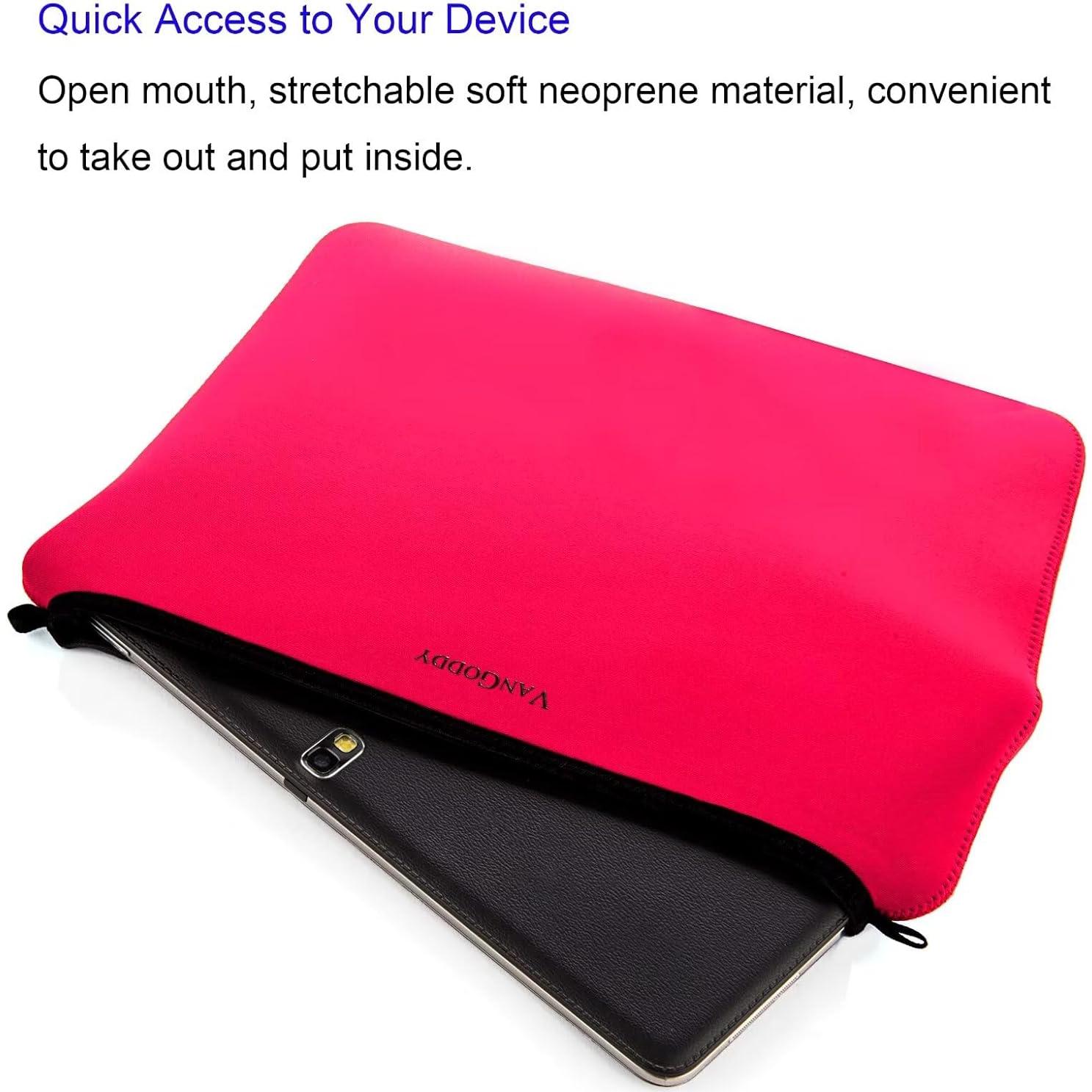 Funda Neopreno Ultra Delgado 14" ECCRIS Magenta - Protección Laptop
