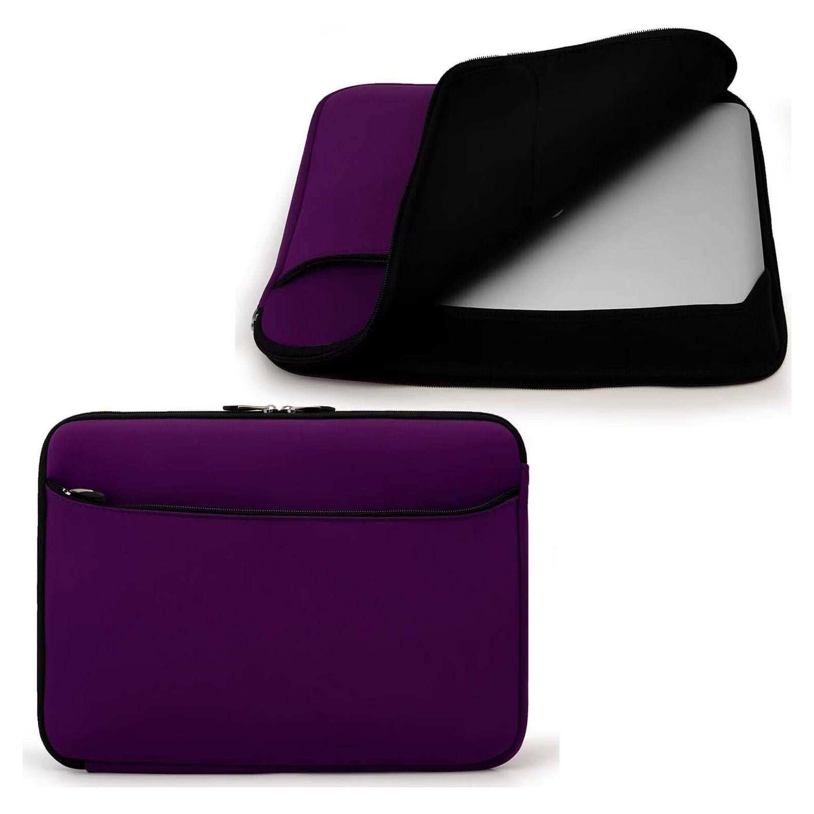 Funda para Laptop 14" ECCRIS Neopreno Morado con Protección