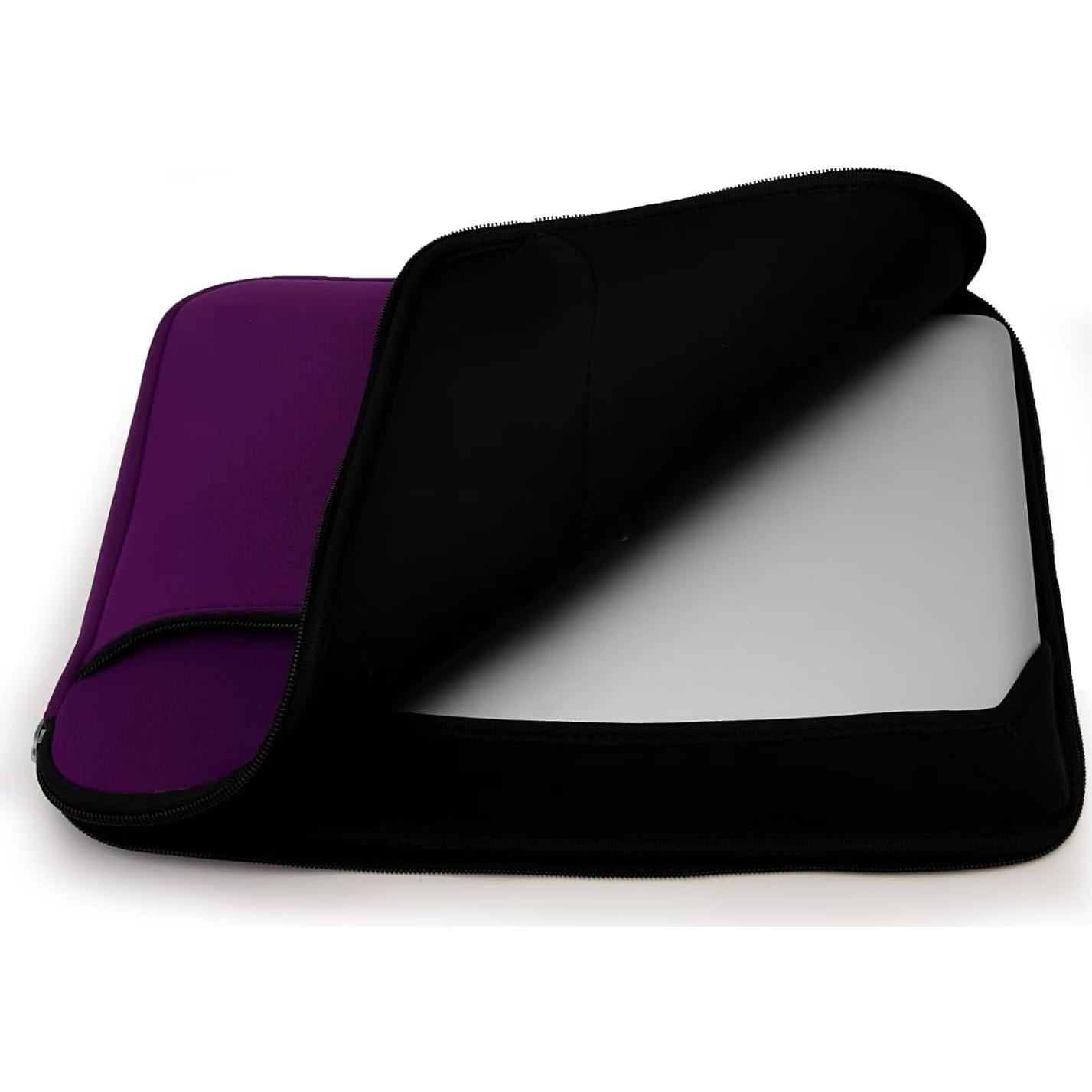 Funda para Laptop 14" ECCRIS Neopreno Morado con Protección