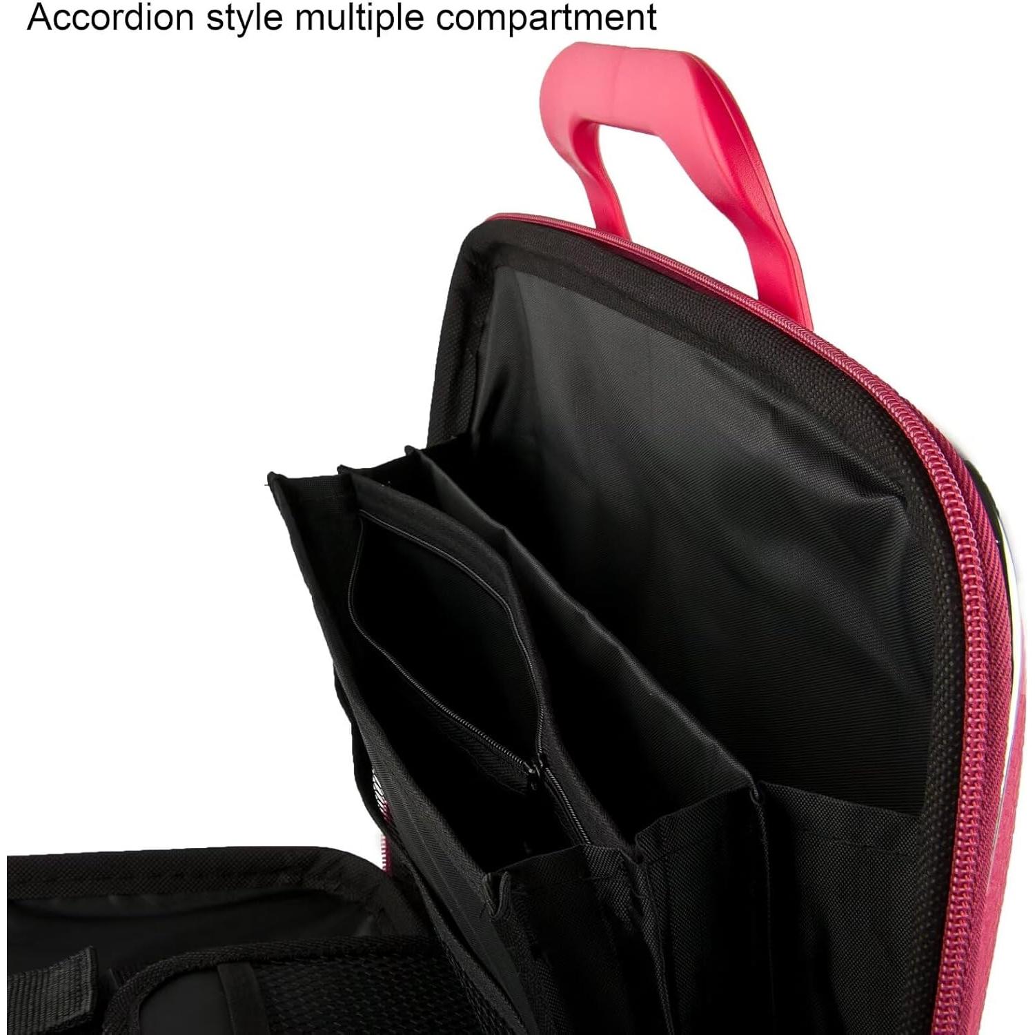 Bolsa para Laptop 13-14" ECCRIS Rosa PU Cuero Resistente