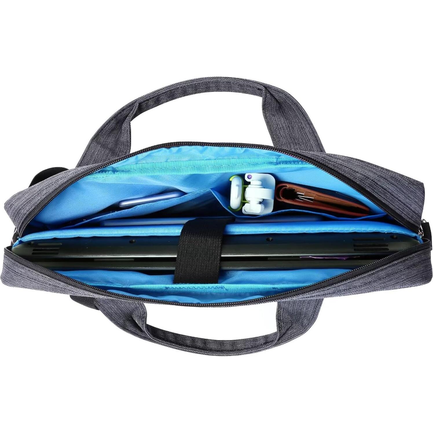 Bolsa Mensajera para Laptop 13-14" ECCRIS Azul Cielo