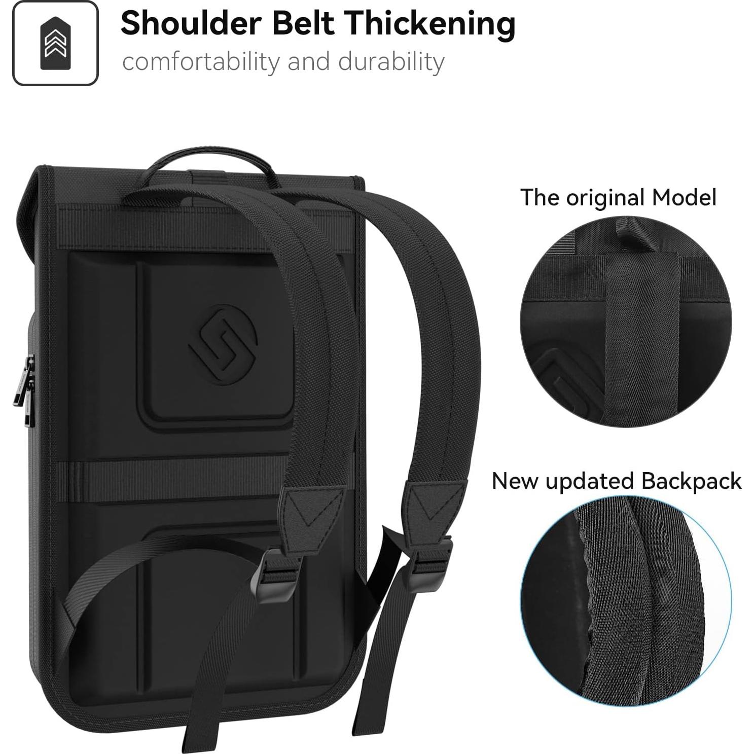 Mochila Dura Smatree para Laptop 15.6-16" - Negro
