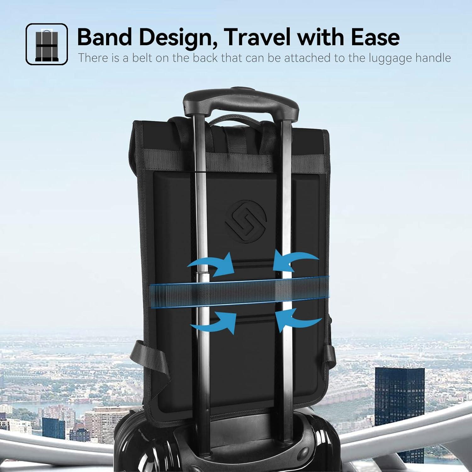 Mochila Dura Smatree para Laptop 15.6-16" - Negro