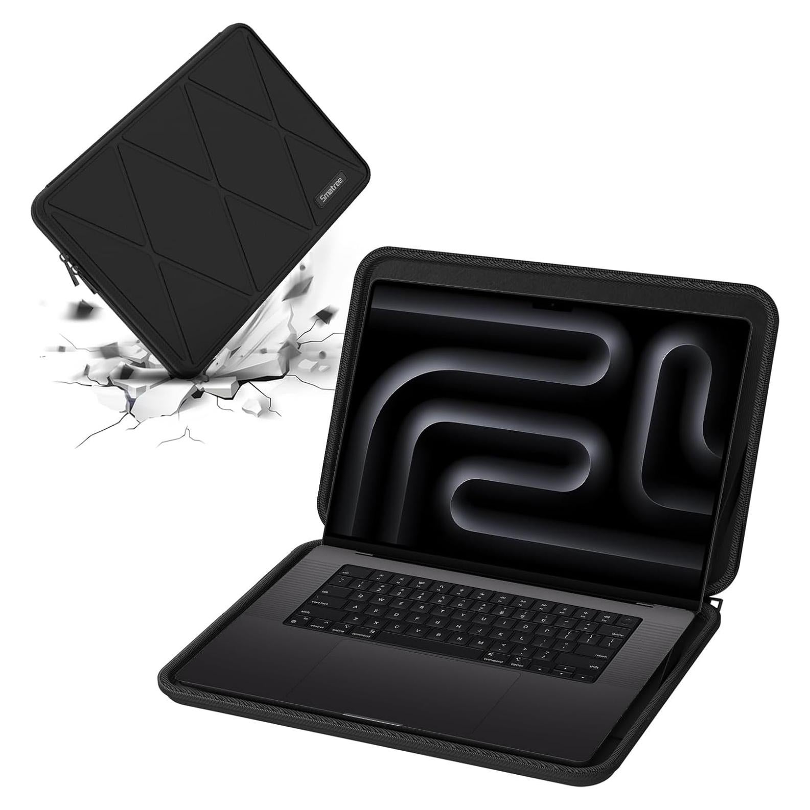 Funda Dura Smatree para Laptop 14" DELL y ASUS Impermeable