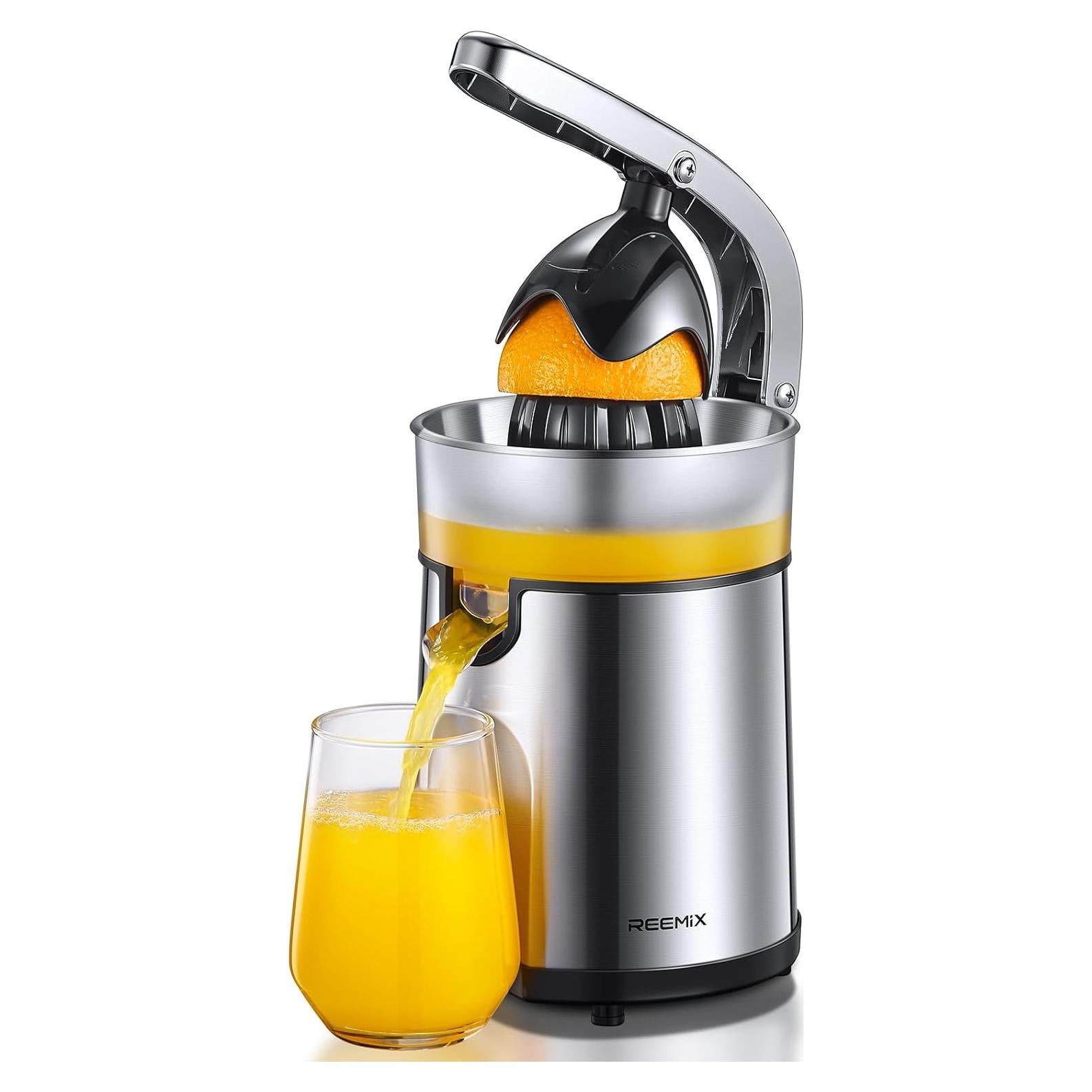 Exprimidor Eléctrico de Cítricos Reemix SG-85W - Acero Inoxidable